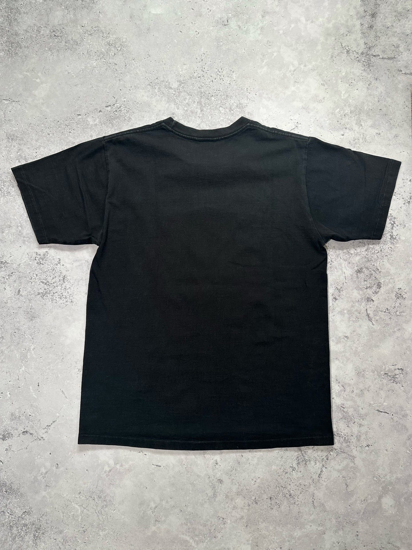 A Bathing Ape Bape Velour College Spellout Logo T-Shirt (M)