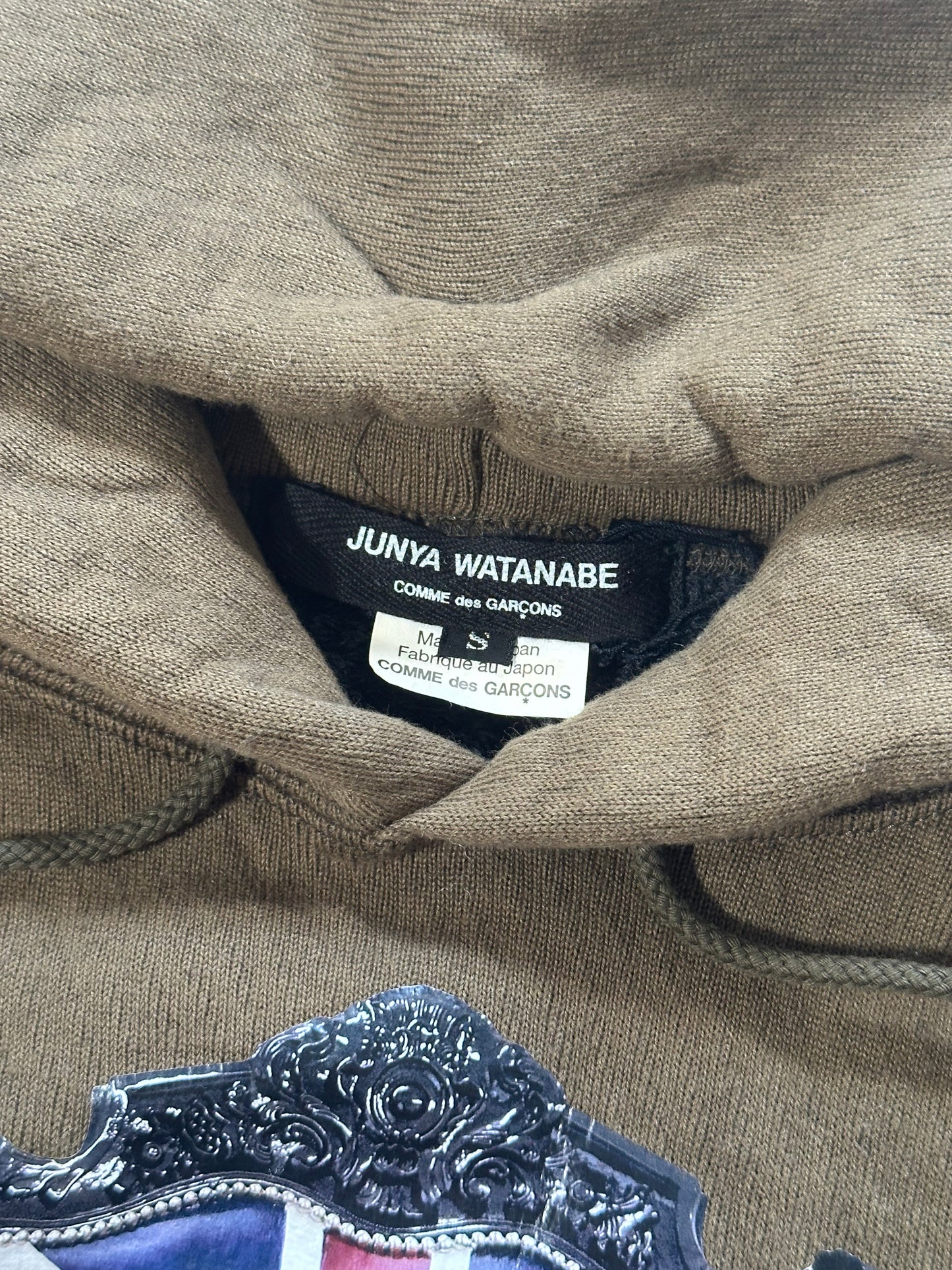 Junya Watanabe Comme Des Garçons AD2017 Union Jack Chair Hoodie
