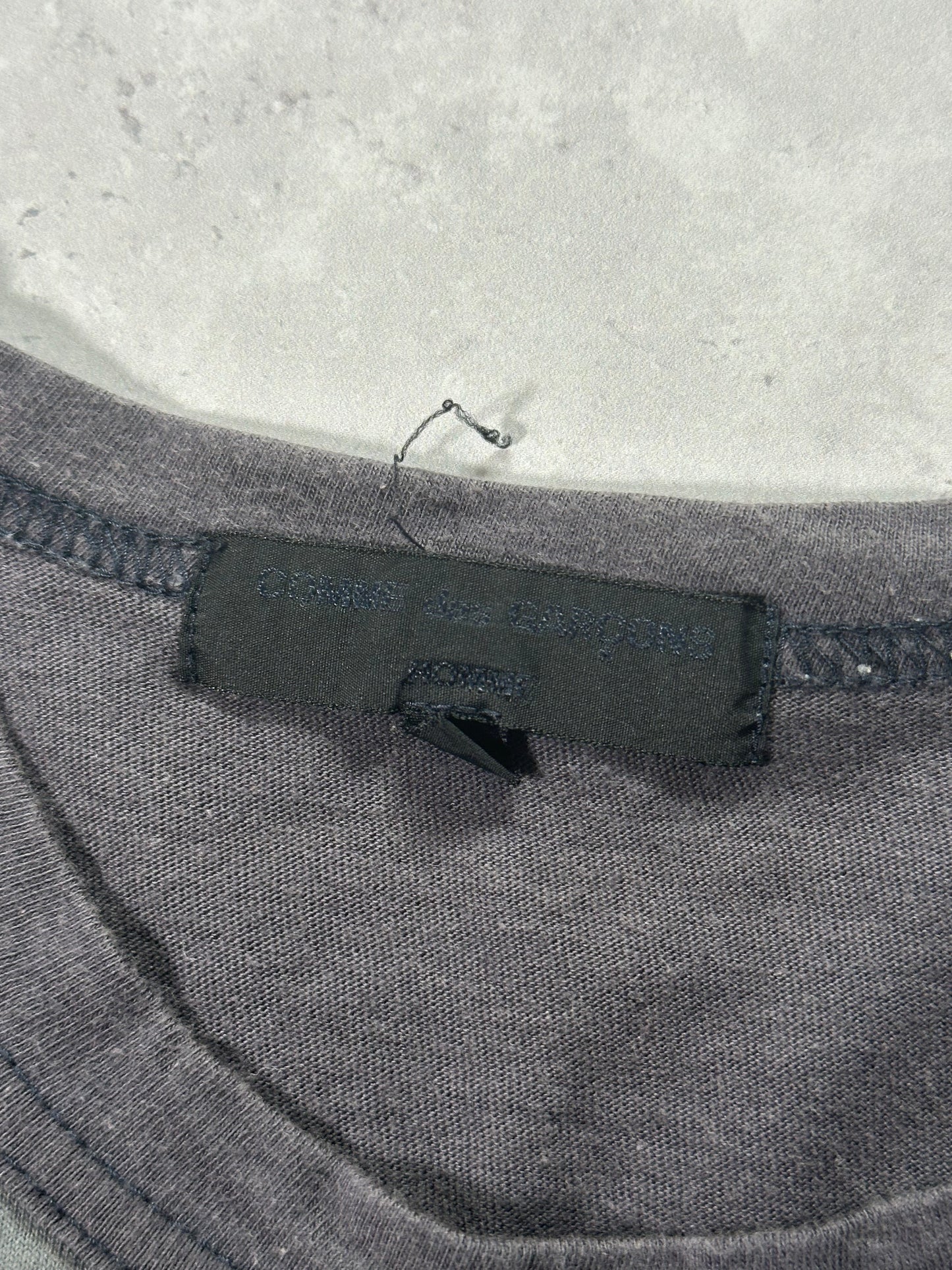 Comme des Garçons Homme AD2009 Reconstructed Nylon Patchwork Tshirt (S)