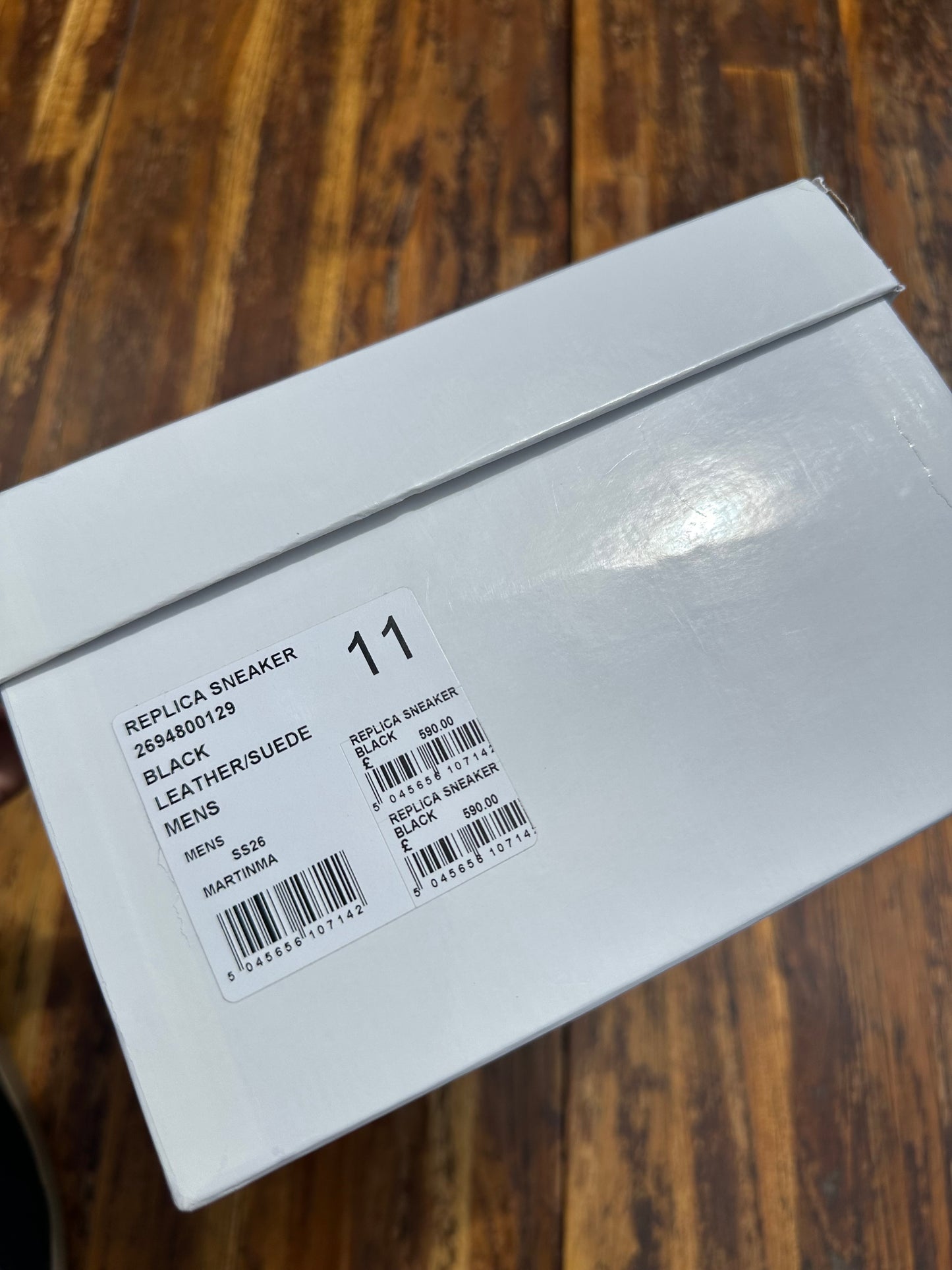 Maison Margiela SS2026 GAT Low Sneakers (EU45 / UK10 / US11)
