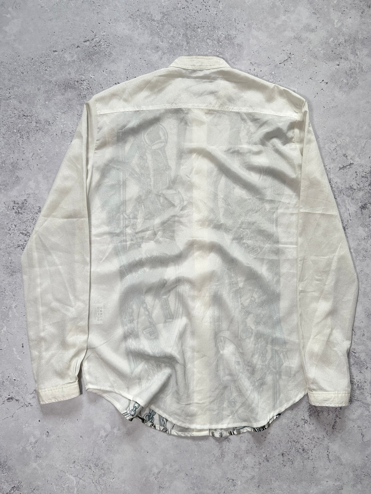 Gucci 2010 Horsebit Silk Longsleeve Shirt