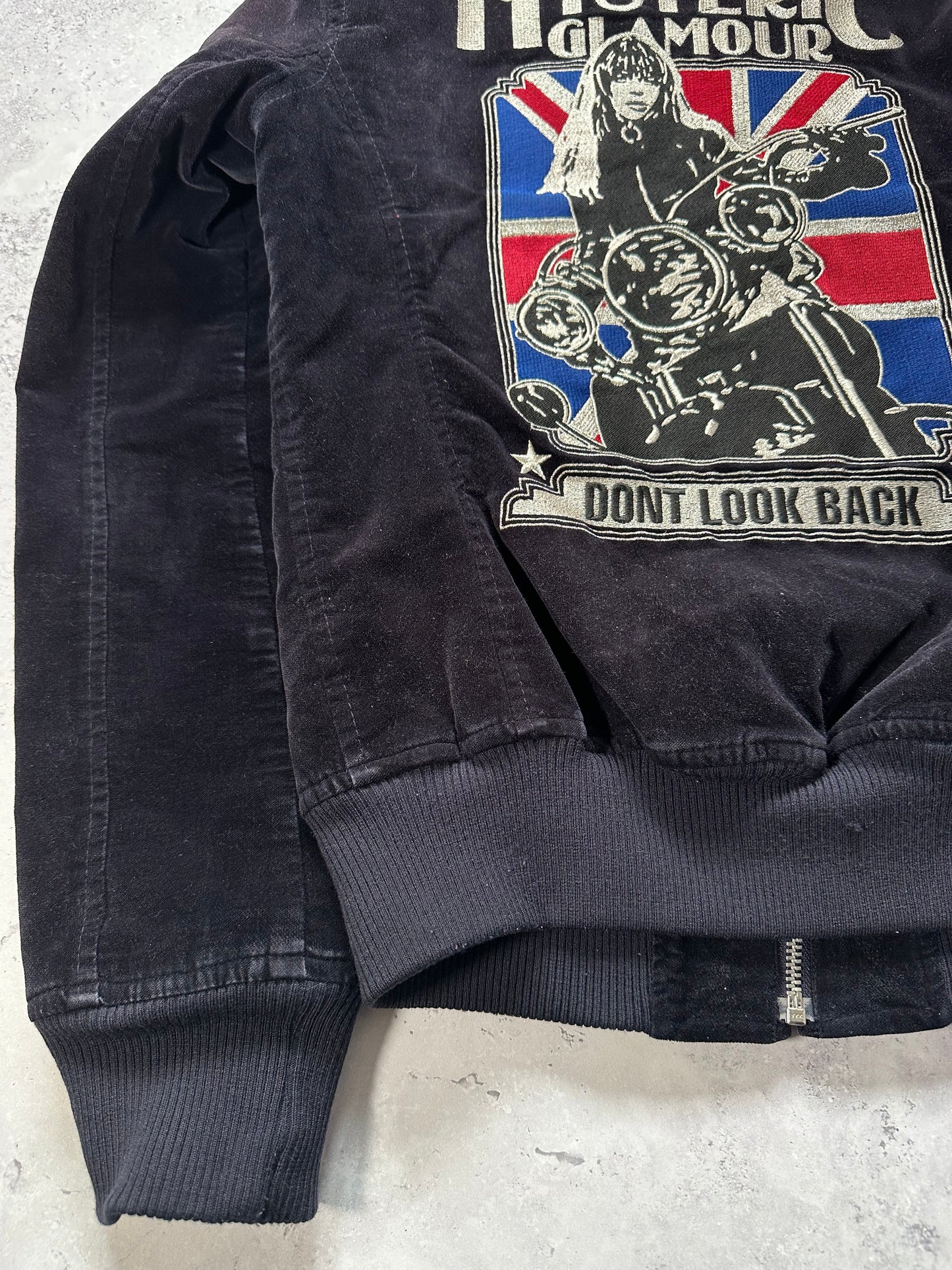 Hysteric Glamour 2006 ‘Don’t Look Back’ Union Jack Bomber Jacket (S)