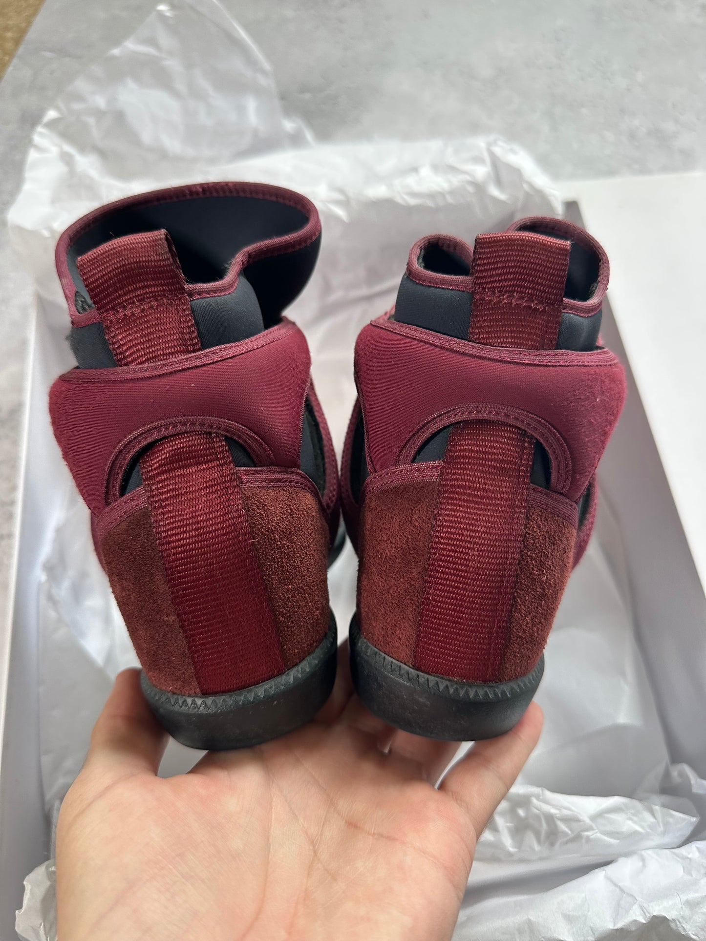 Isabel Marant High Top Triple Strap Sneakers