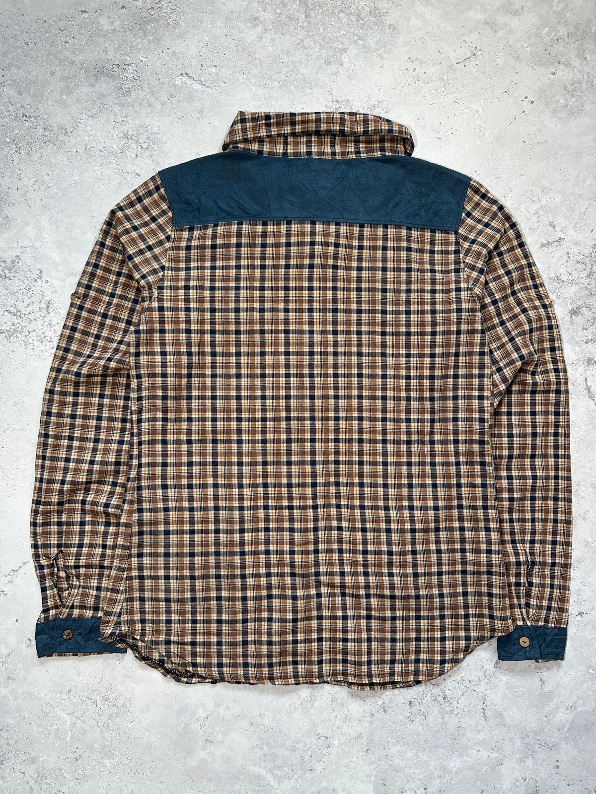 Comme des Garçons x H&M SS2007 Triple Pocket Plaid Longsleeve Shirt (S)