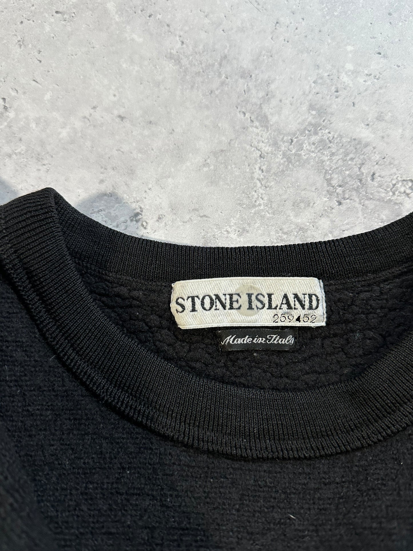 Stone Island AW2001 Sherpa Lined Sweatshirt