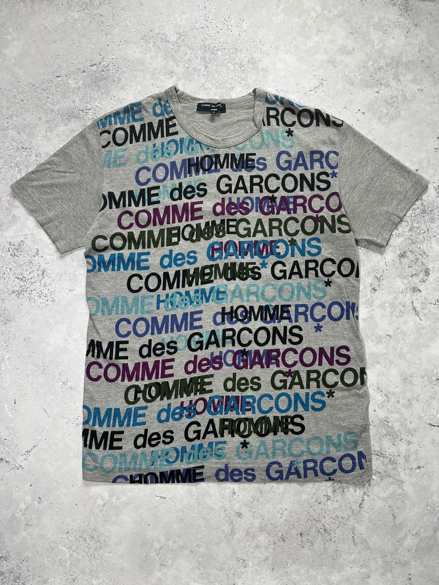 Comme des Garçons Homme AD2011 Multicolour All Over Print Tshirt