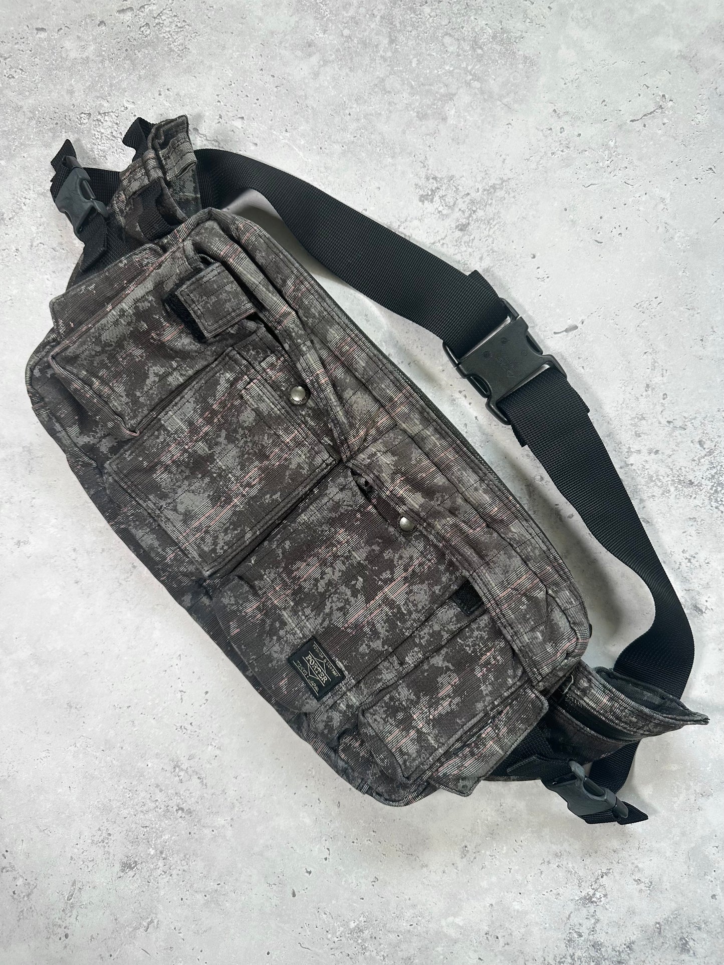 Junya Watanabe MAN Comme Des Garçons x Porter Yoshida Digital Camo Multipocket Bag