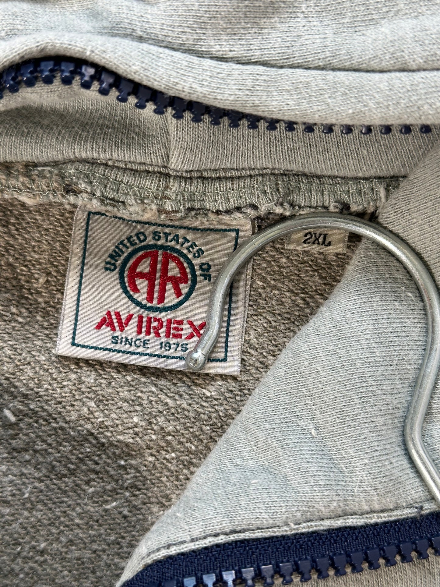 Avirex 90’s Union Jack Full Zip Hoodie