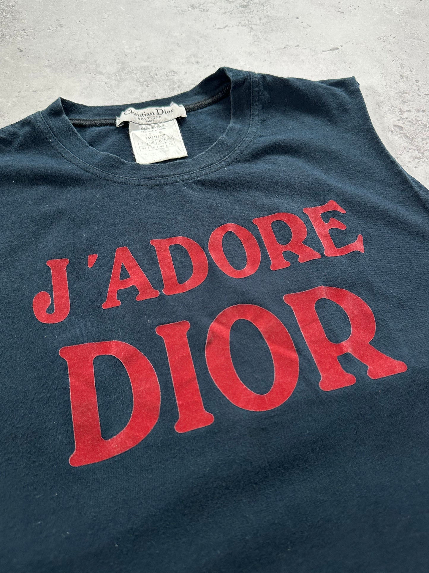Christian Dior J’adore Dior Tank Top Vest by John Galliano