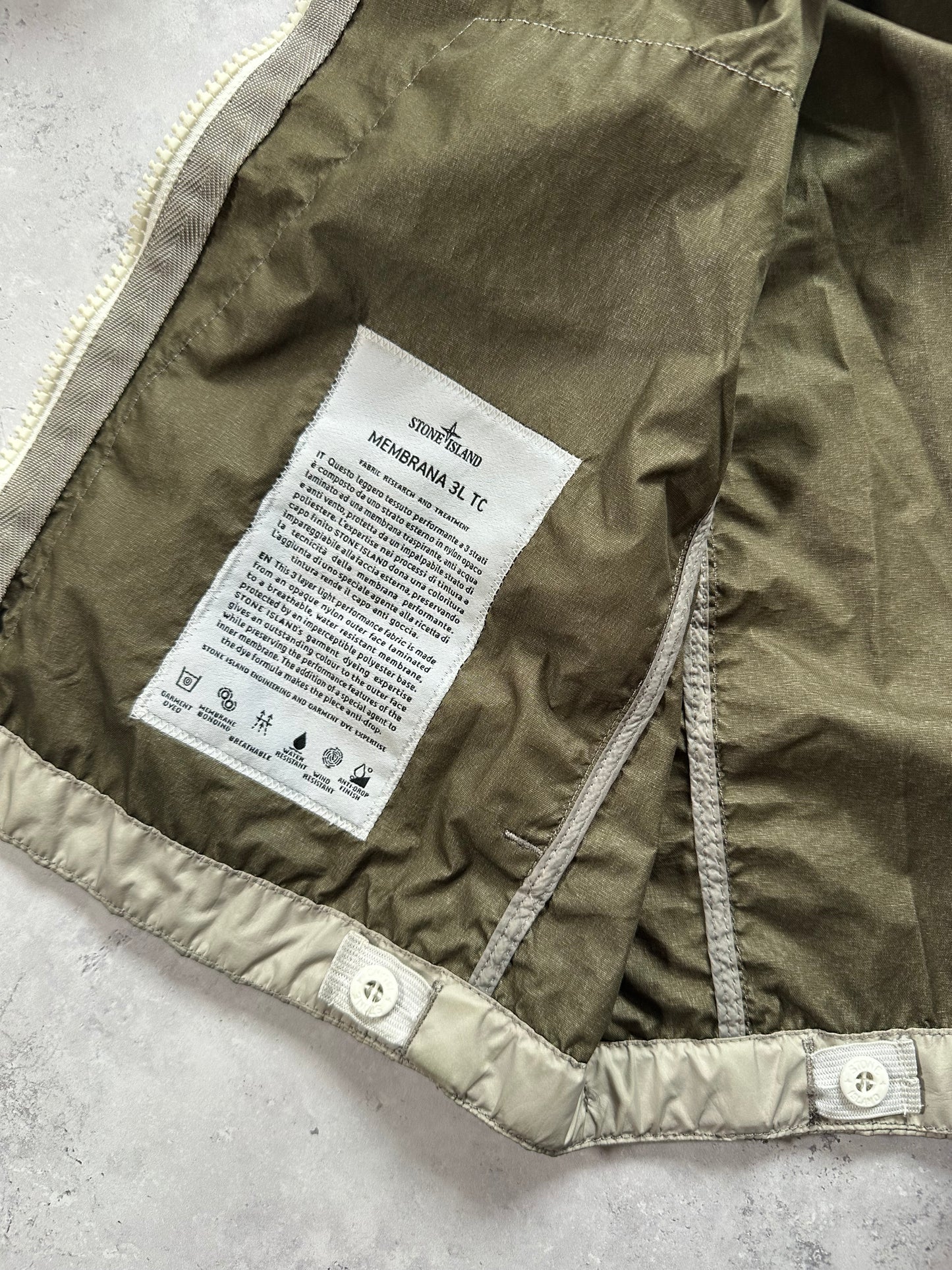 Stone Island SS2016 Membrana 3L TC Jacket (M)
