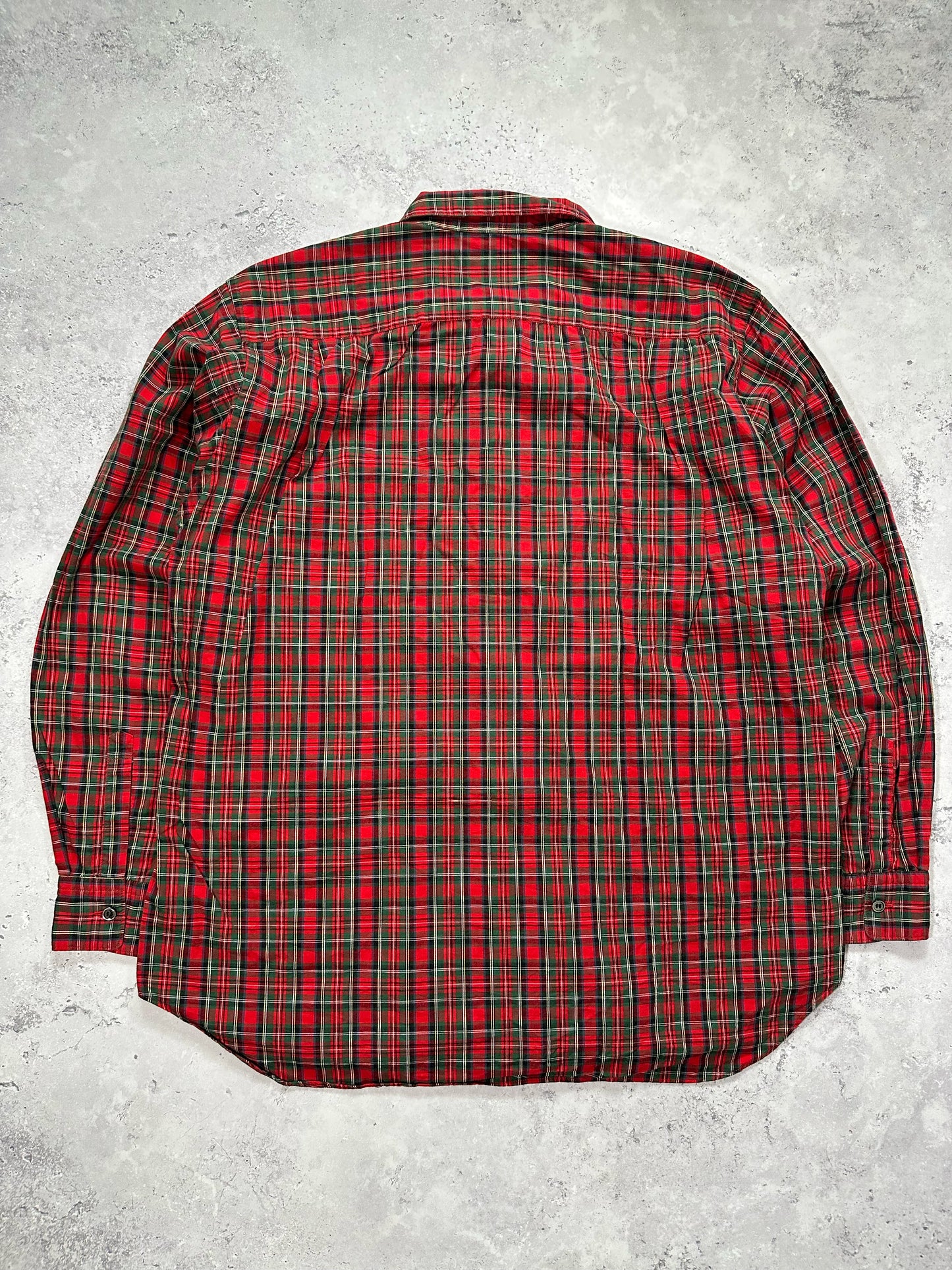 Comme des Garçons Homme Plus AD2012 Camo Union Jack Plaid Longsleeve Shirt (L)