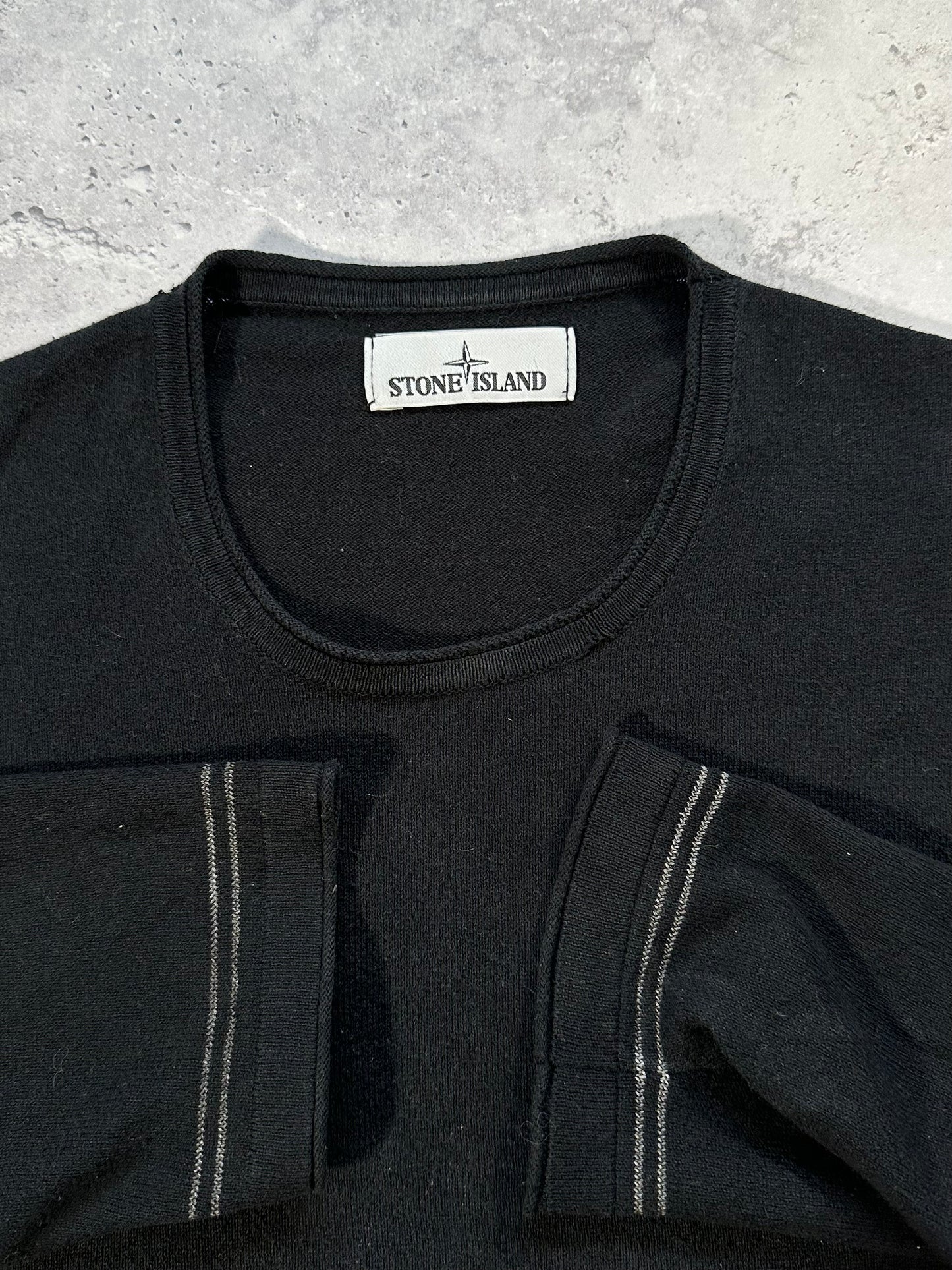 Stone Island SS2017 Striped Cuff Sweatshirt (M)