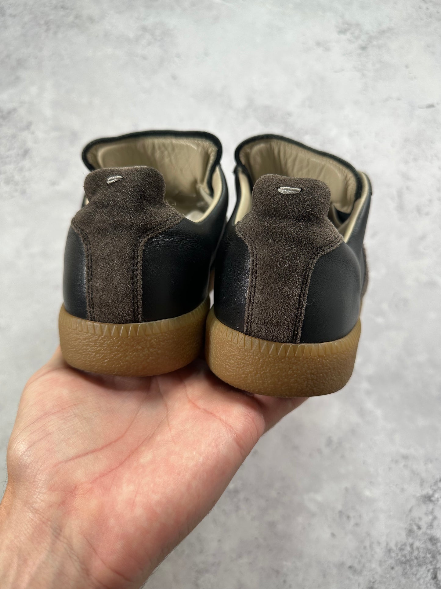 Maison Margiela Coffee GAT Low Sneakers (EU 40 / UK 6 / US 7, insole 26.5cm=EU41)