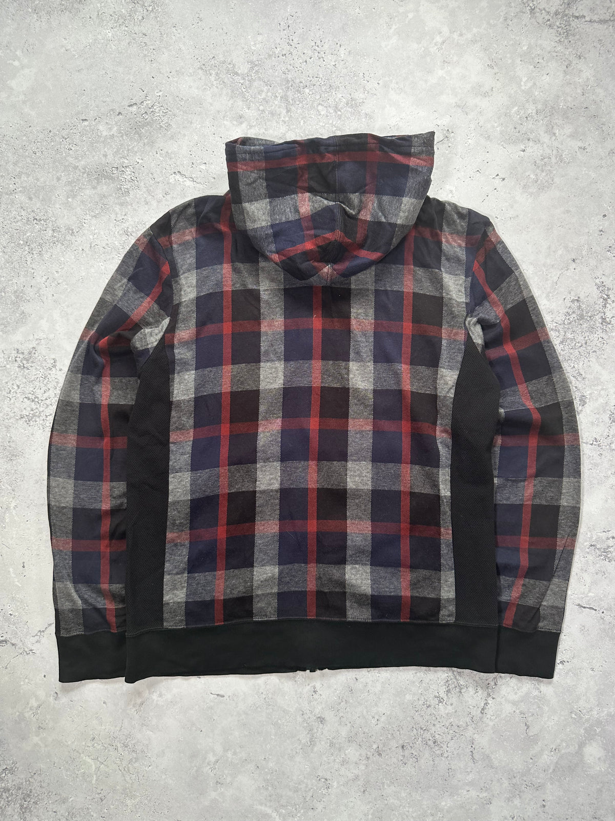 Burberry Black Label Crestbridge 2016 Nova Check Zip Hoodie (S)