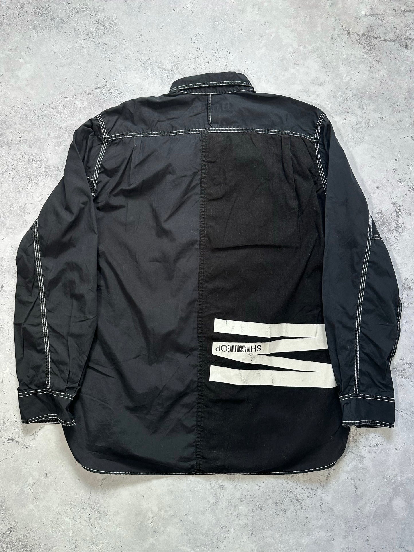 Junya Watanabe MAN Comme des Garçons AD2019 Contrast Stitch Longsleeve Shirt (L)