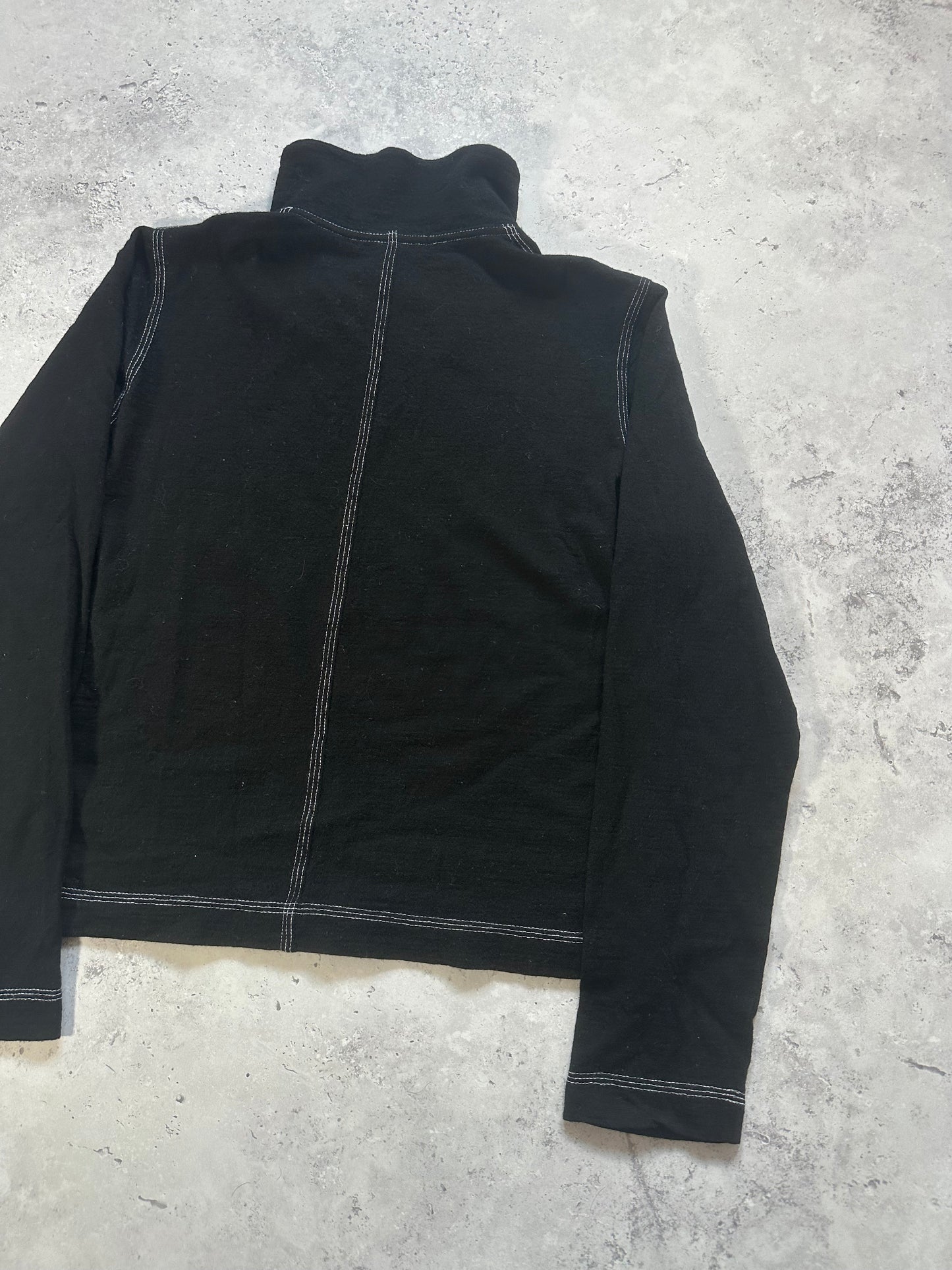 Comme des Garçons Tricot 1998 Contrast Stitch Longsleeve Shirt
