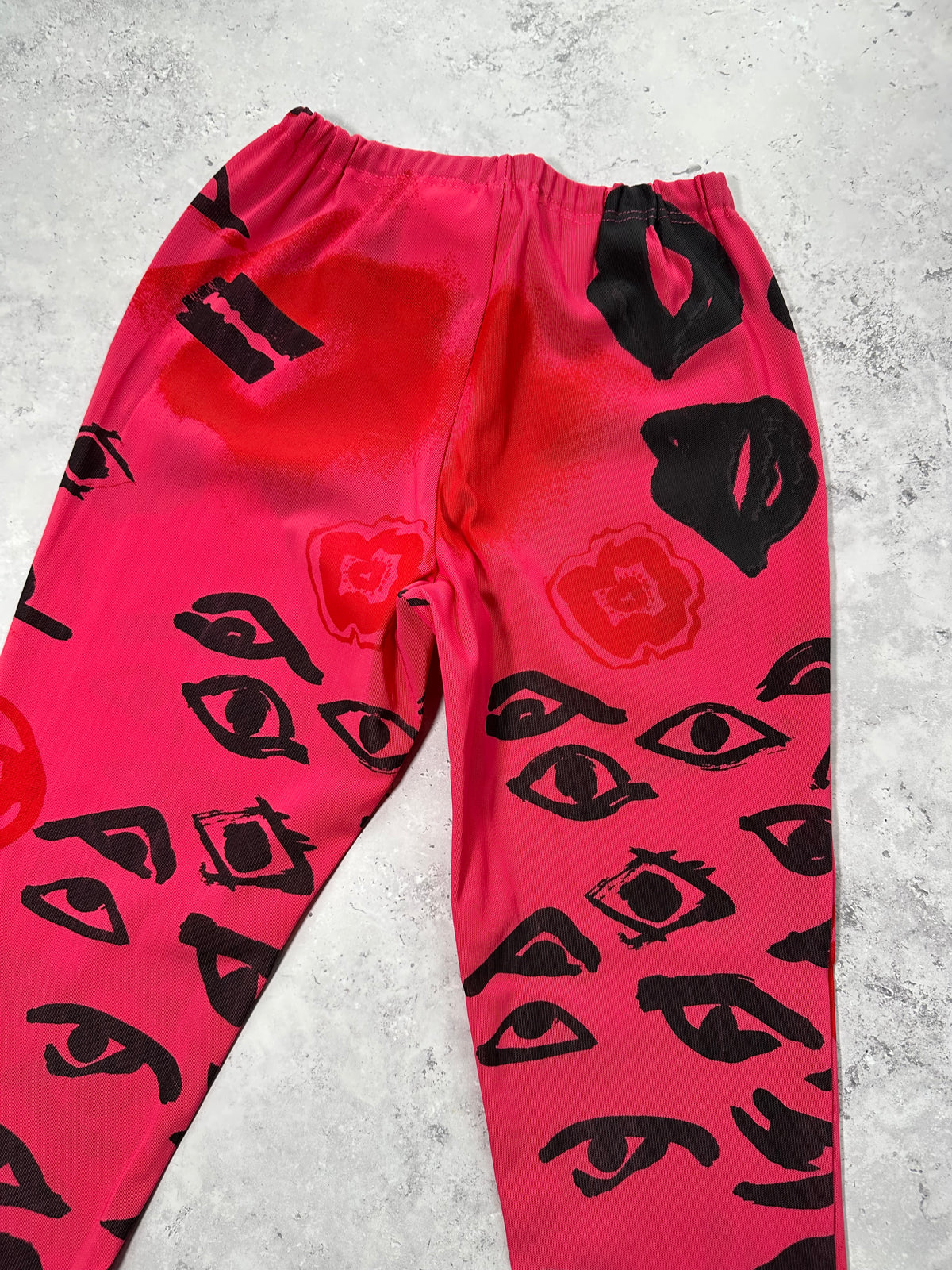*Runway* Comme des Garçons AD2000 Eye Print Trousers