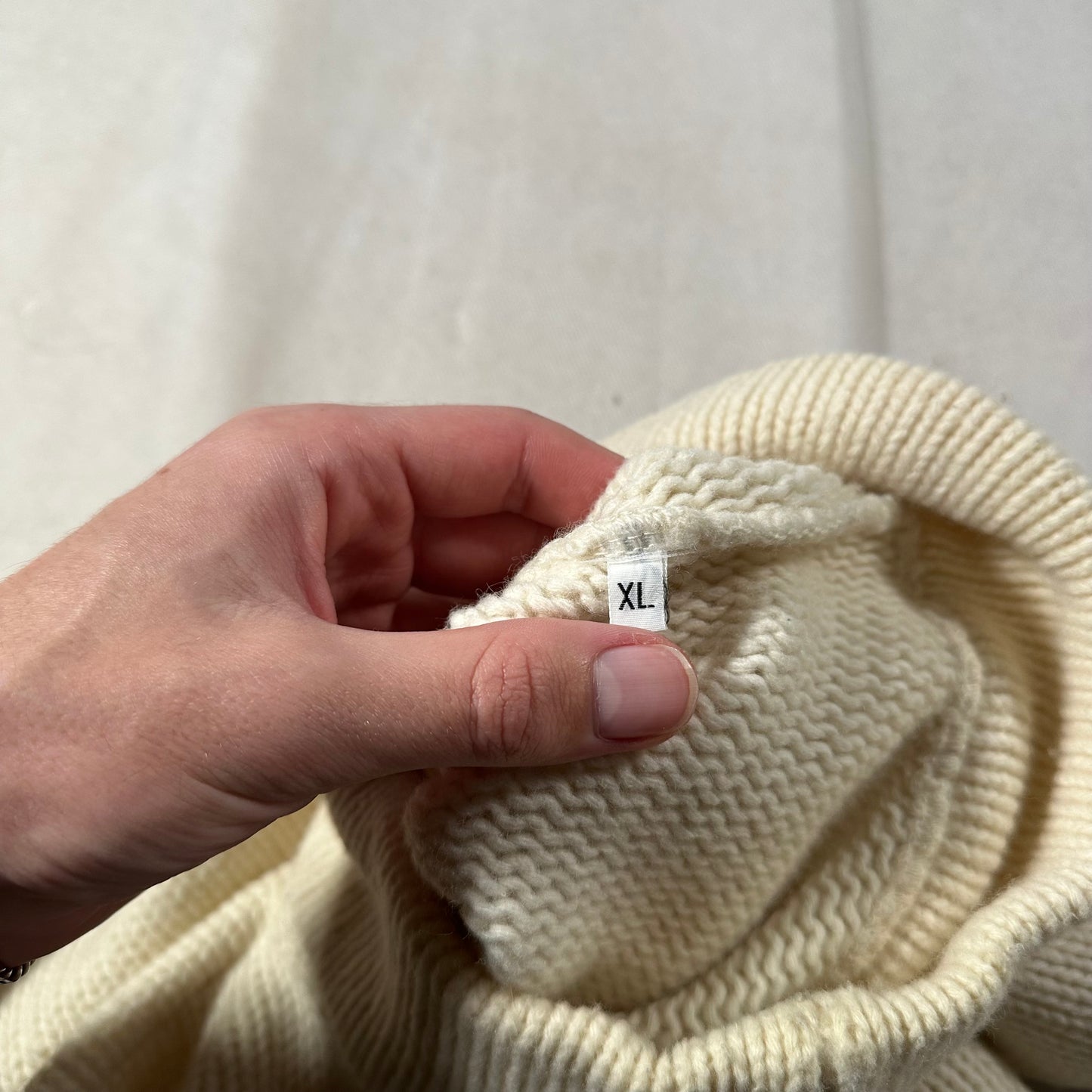 Stone Island 1995 Wool High Neck Sweatshirt Jumper