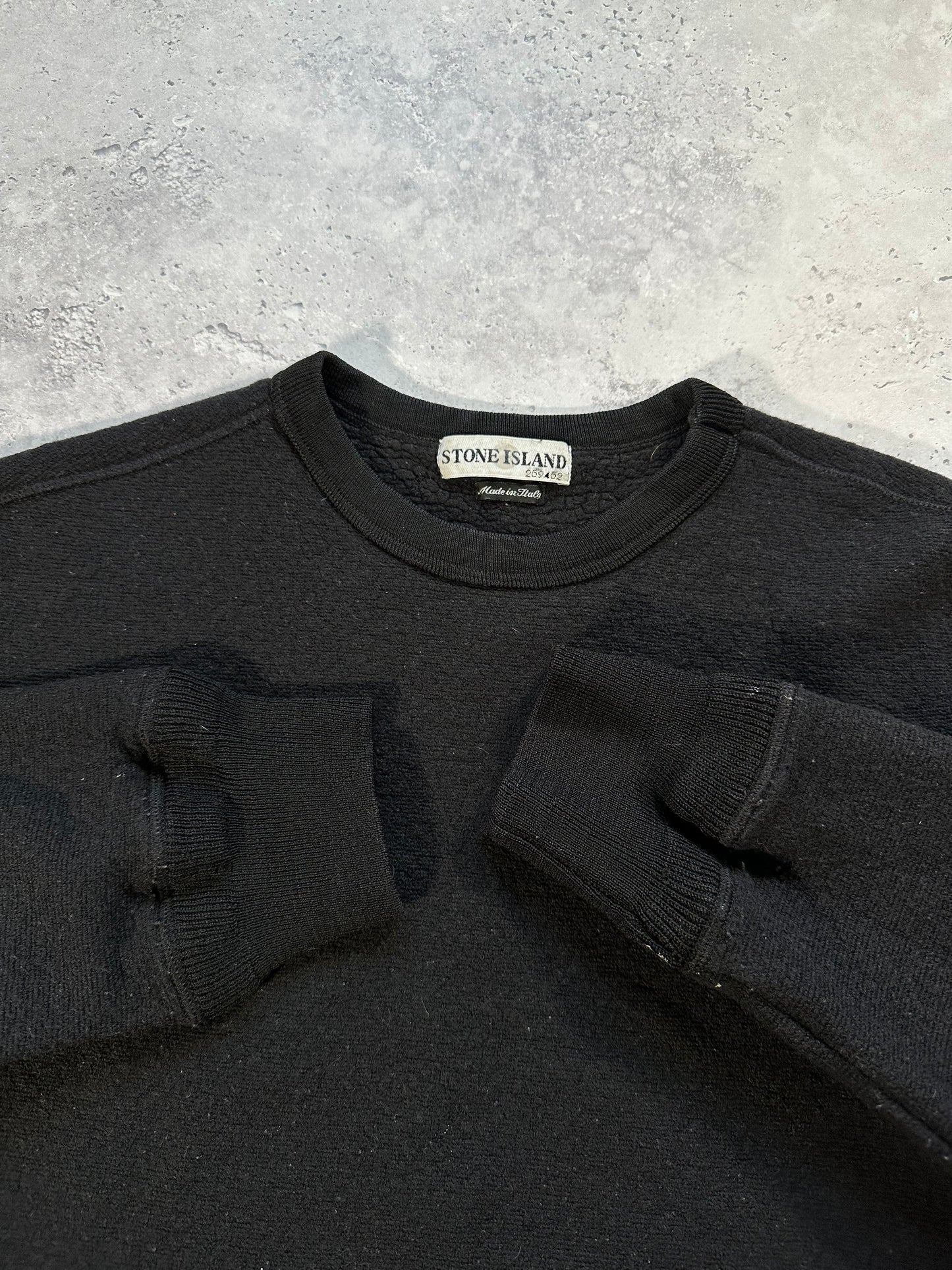 Stone Island AW2001 Sherpa Lined Sweatshirt