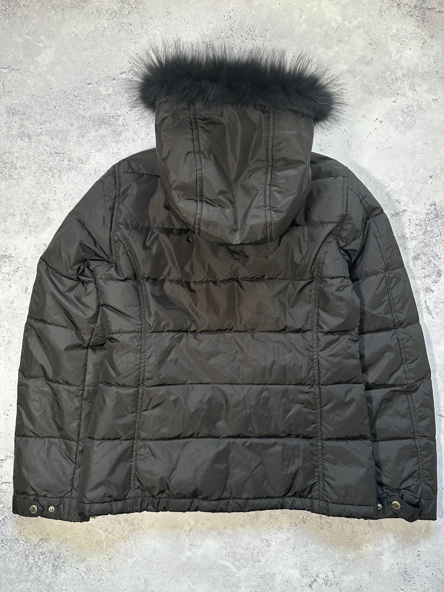 Prada Sport 2006 Luna Rossa Fur Hood Ski Puffer Jacket