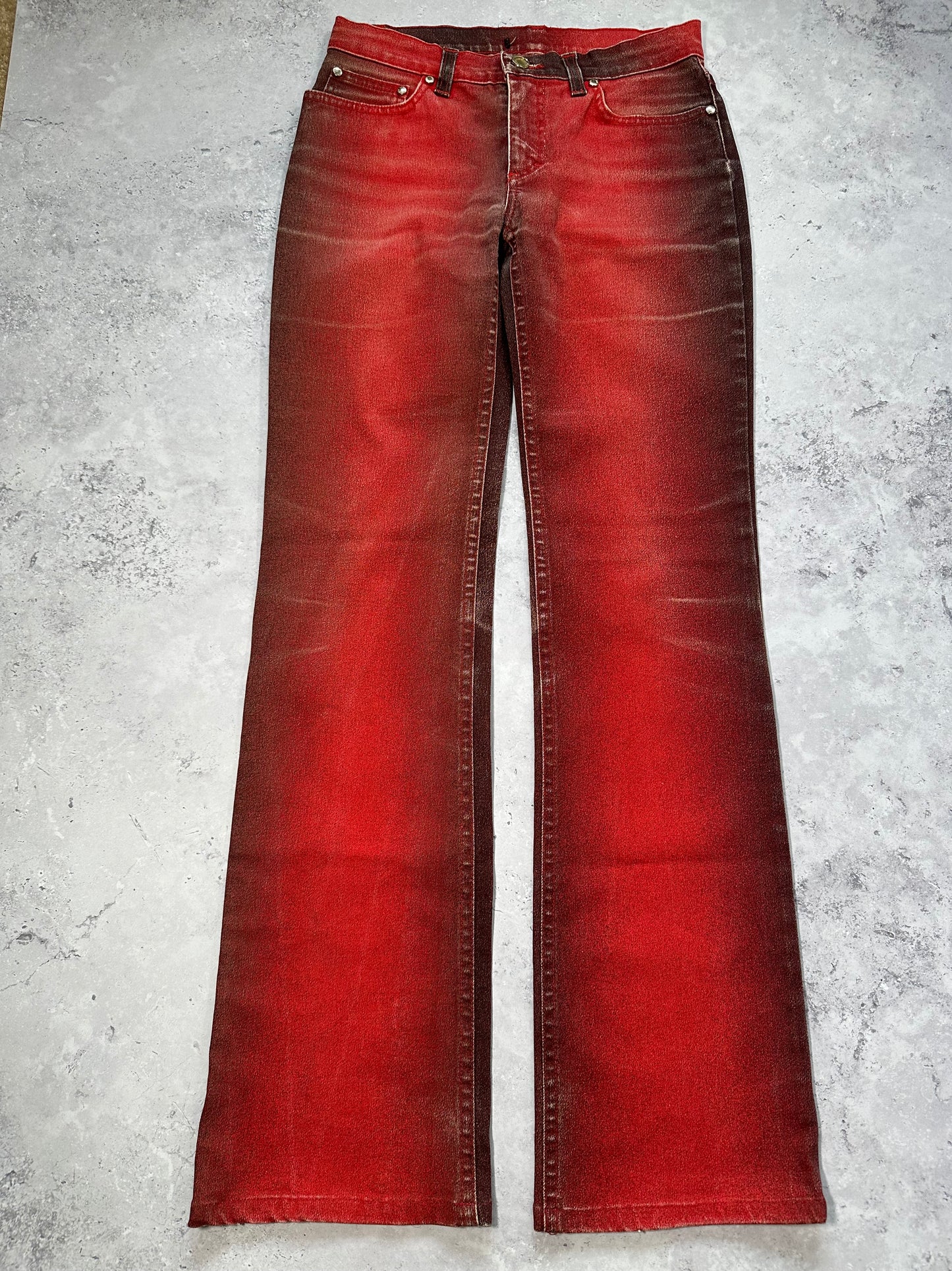 Roberto Cavalli 2002 Gradient Jeans / Trousers (XS)