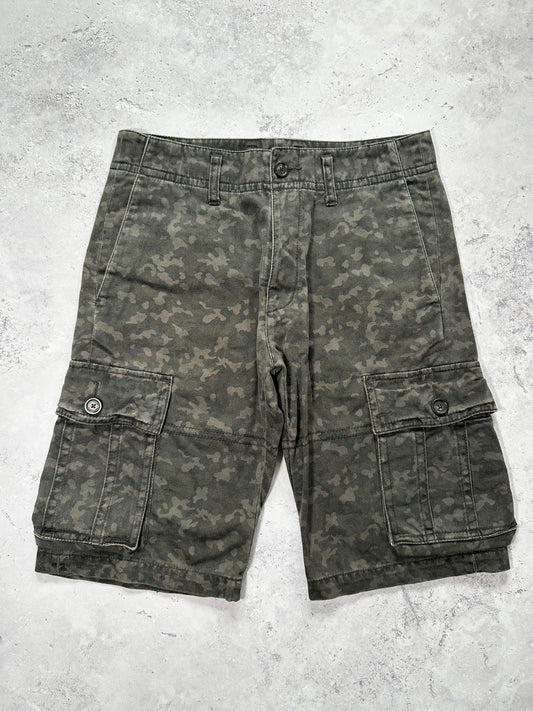 Burberry Black Label 2010 Woodland Camo Shorts (Waist 30” / 76cm)