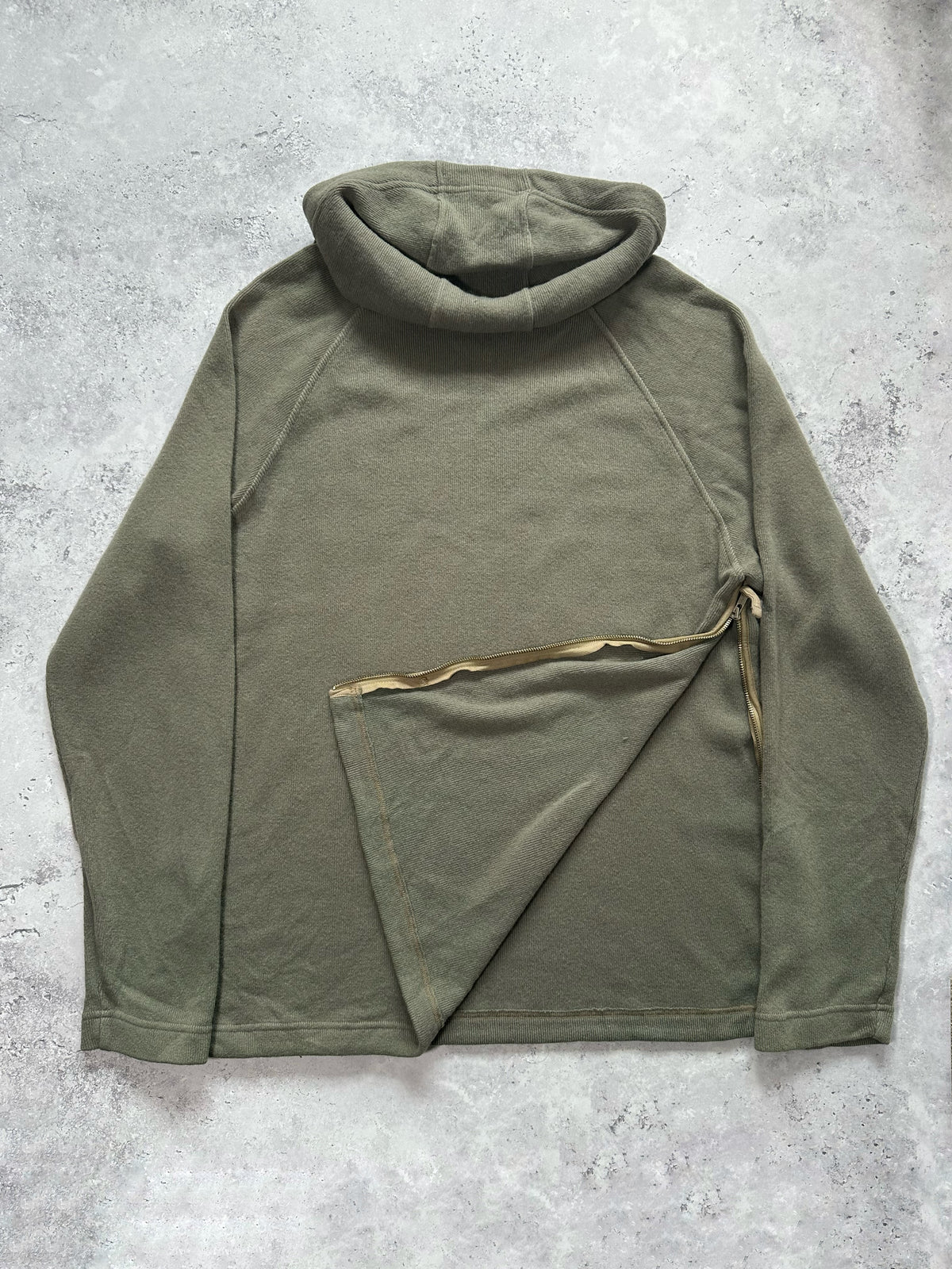 CP Company AW2000 Asymmetrical Zip Ninja Hoodie by Paul Harvey (L-XL)