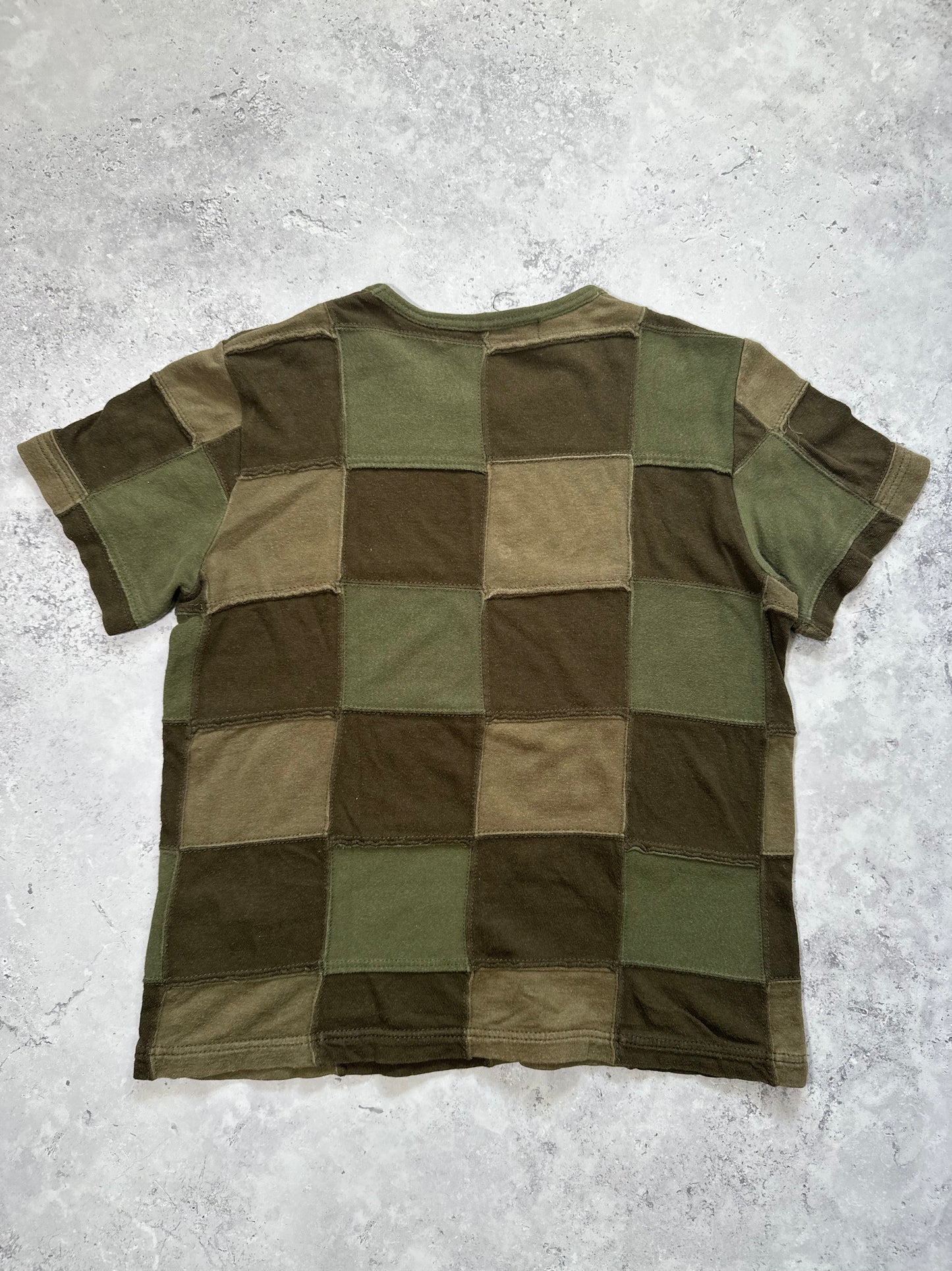 Junya Watanabe Comme Des Garçons 2006 Checkerboard Patchwork Tshirt