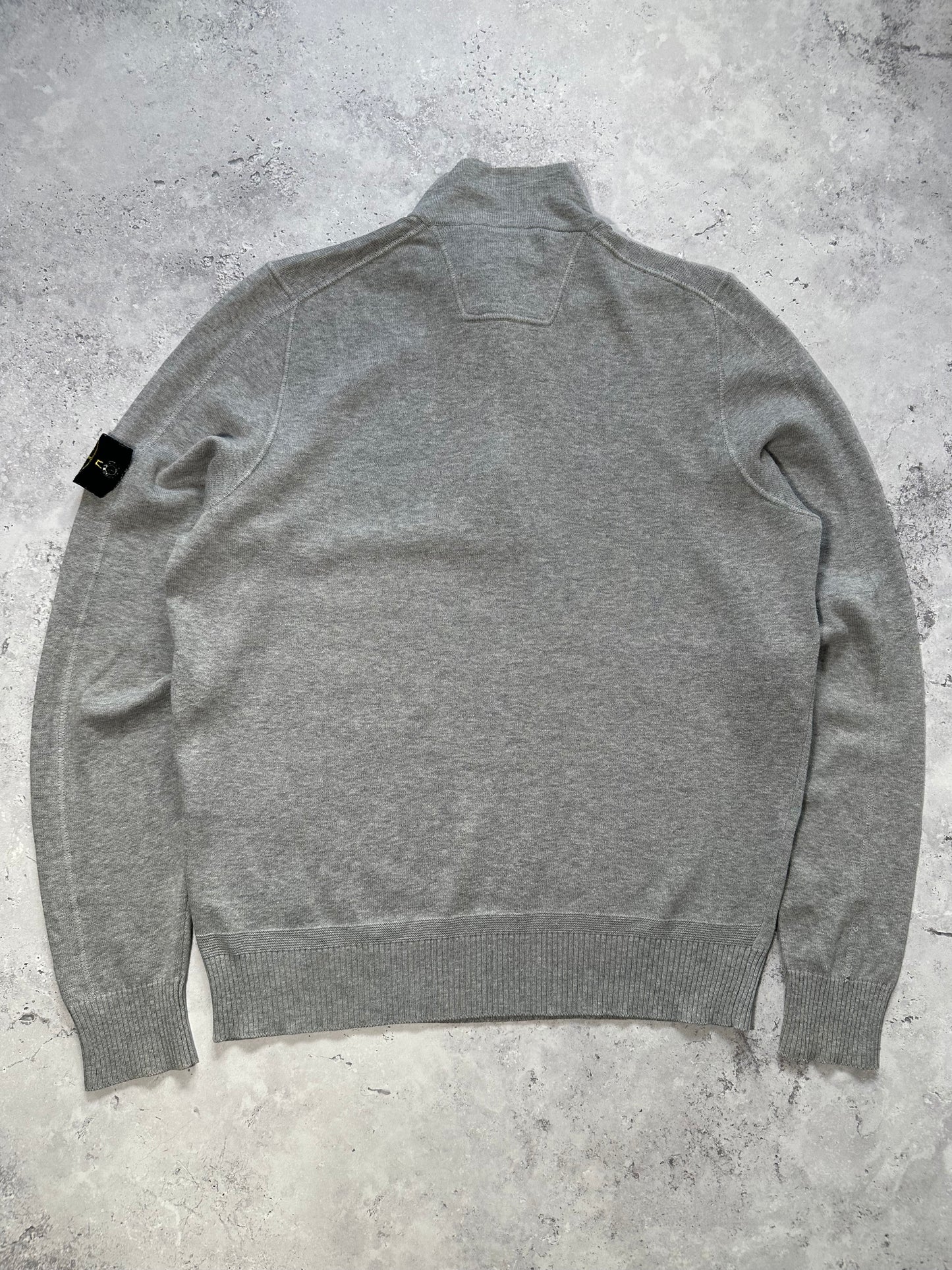 Stone Island SS2018 Quarter Zip Sweatshirt Jumper