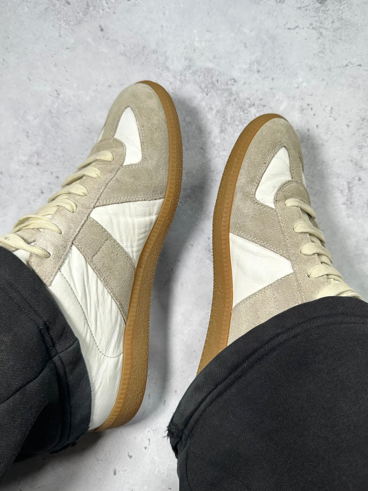 Maison Margiela OG White GAT Low Sneakers (EU42 / UK8 / US9)