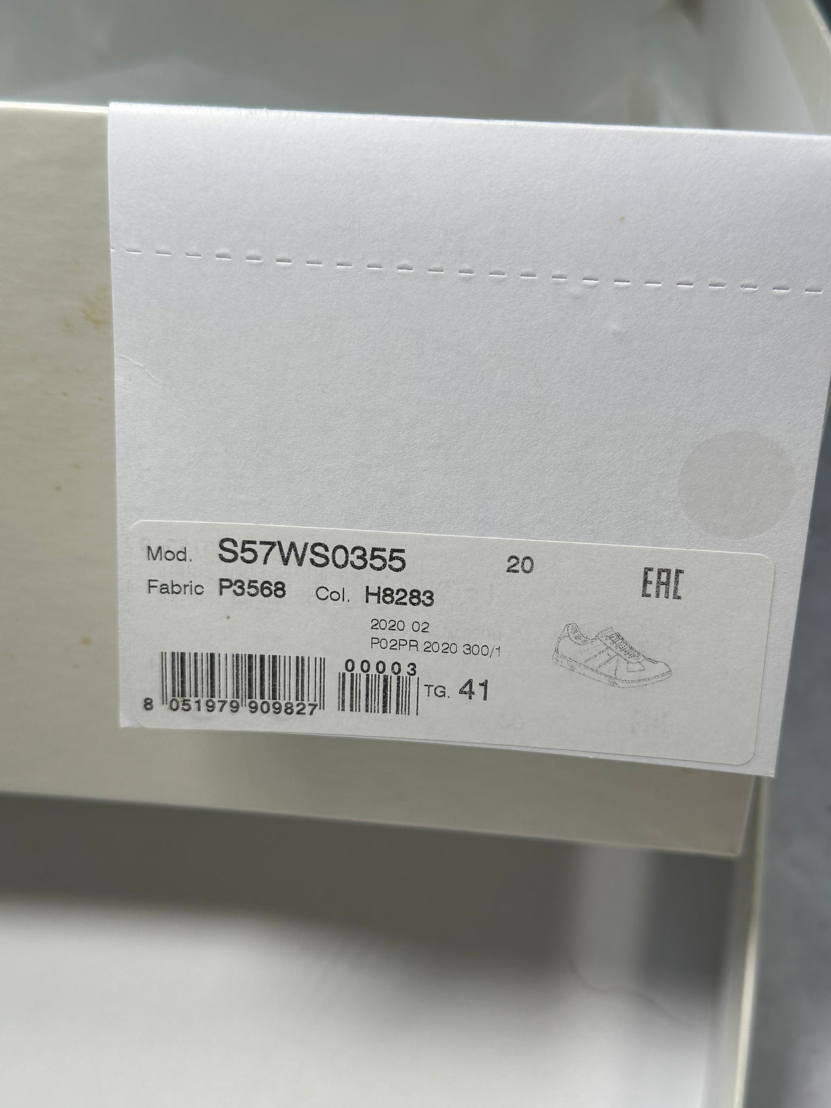 Maison Margiela 2020 Vintage Graffiti GAT Low Sneakers (EU41 / UK7 / US8, Insole Measures 27cm)