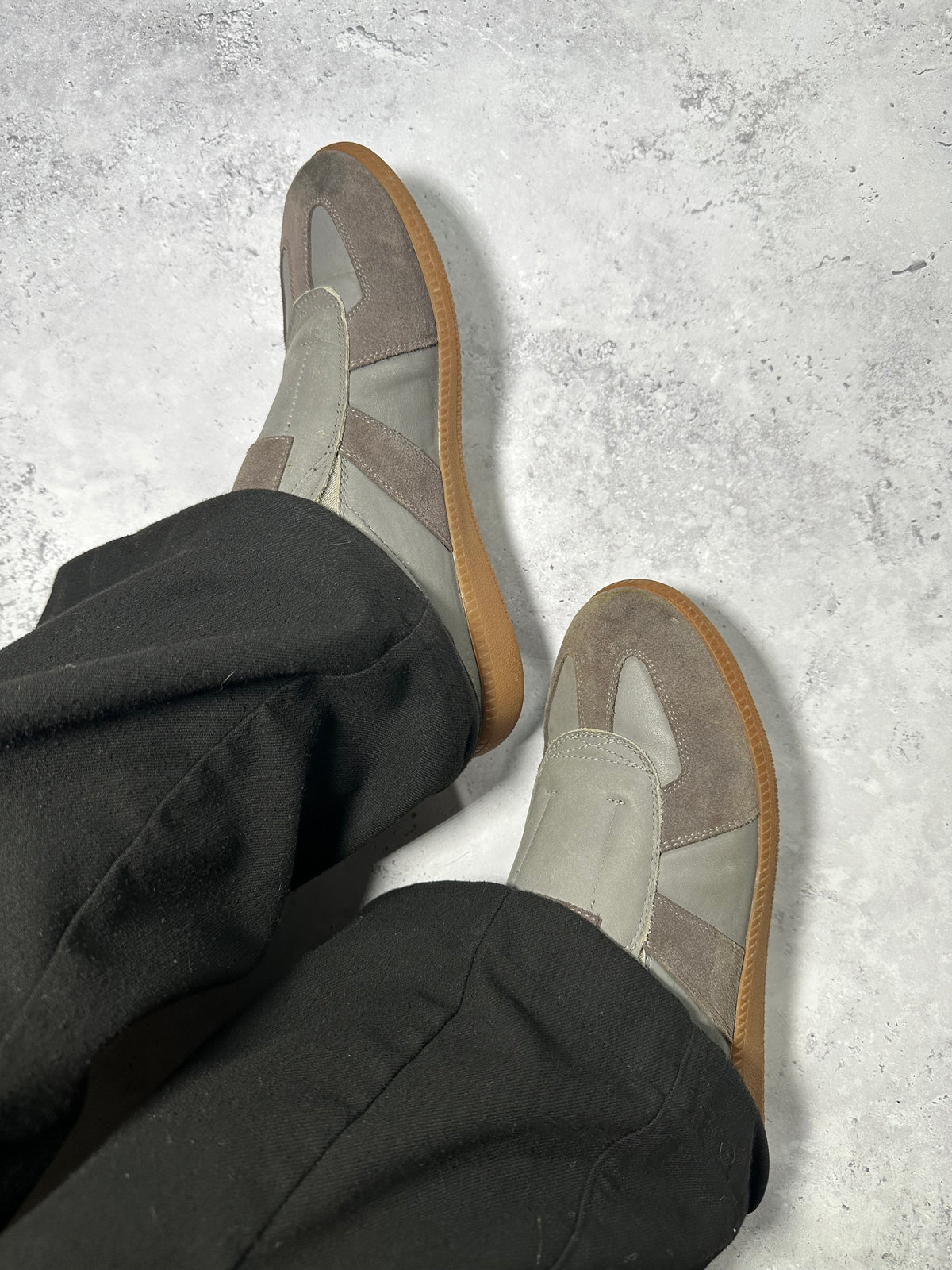 Maison Martin Margiela Slip On GAT Sneakers in Grey (EU42 / UK8 / US9)