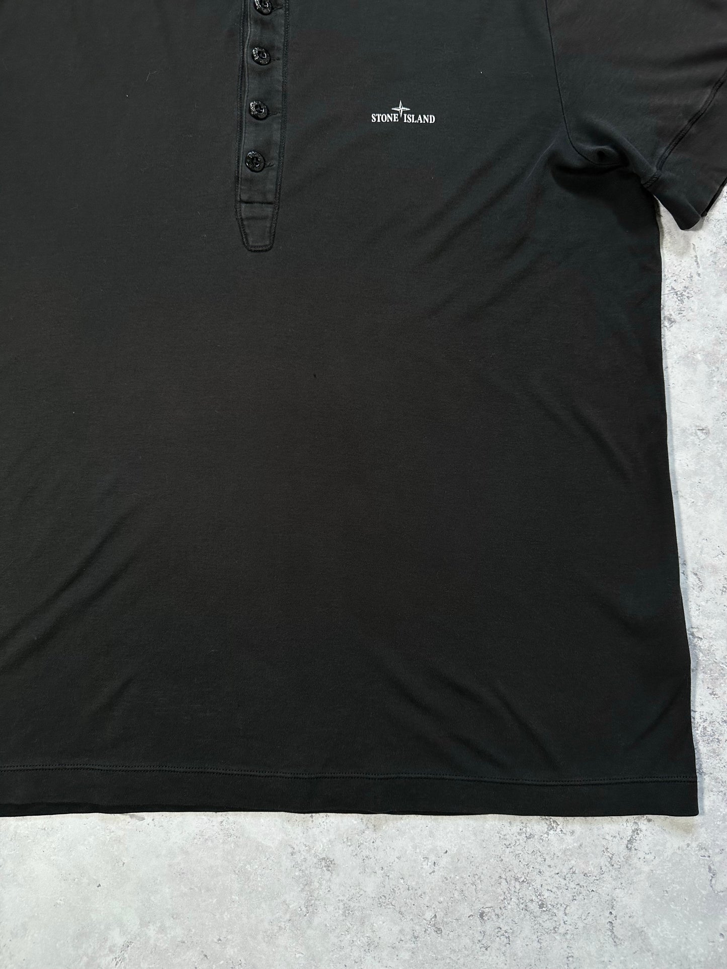 Stone Island SS2008 Spellout Polo Shirt (L)