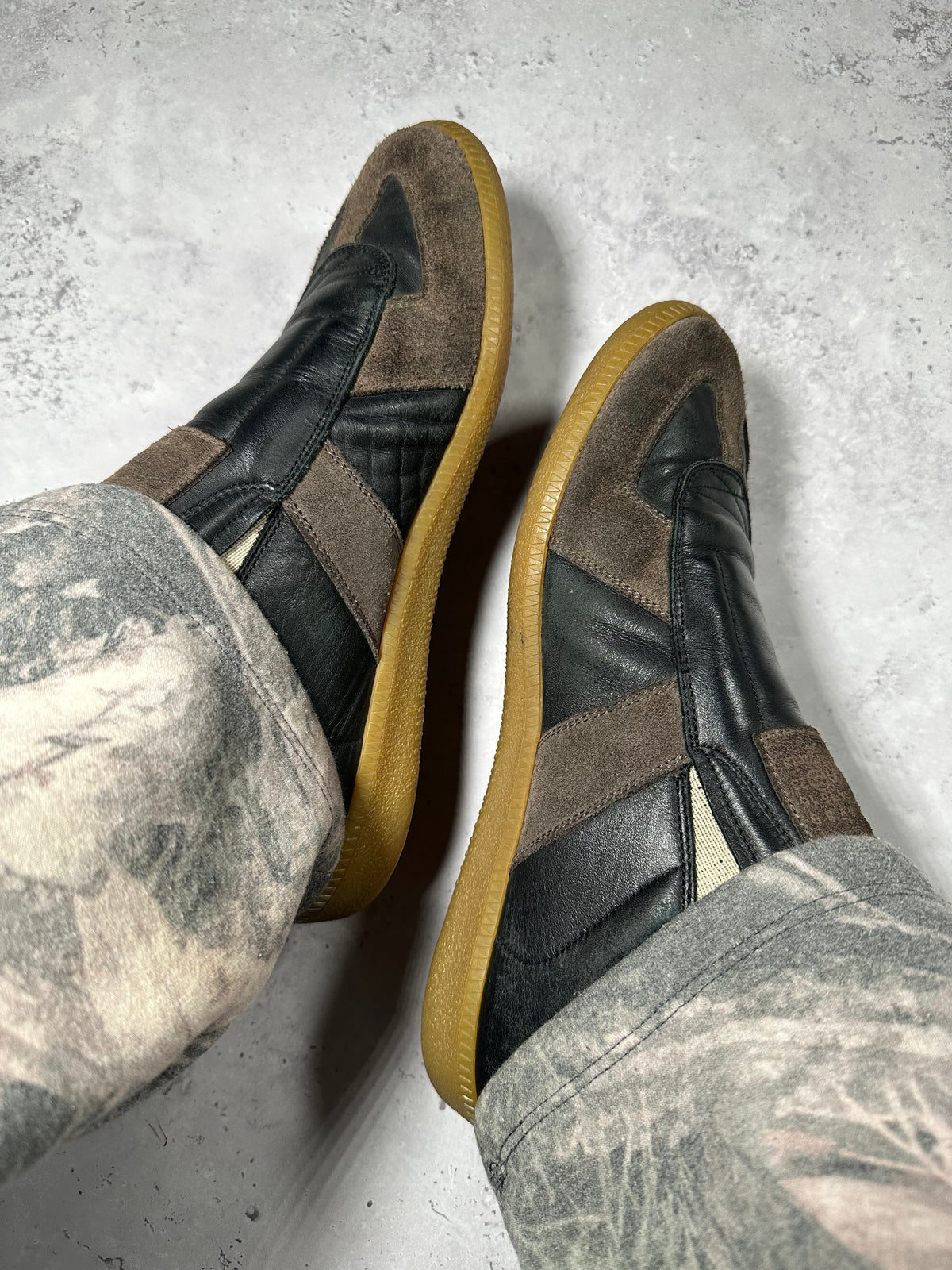 Maison Margiela 2012 Slip On GAT Sneakers in Brown (EU43, suitable for EU44)