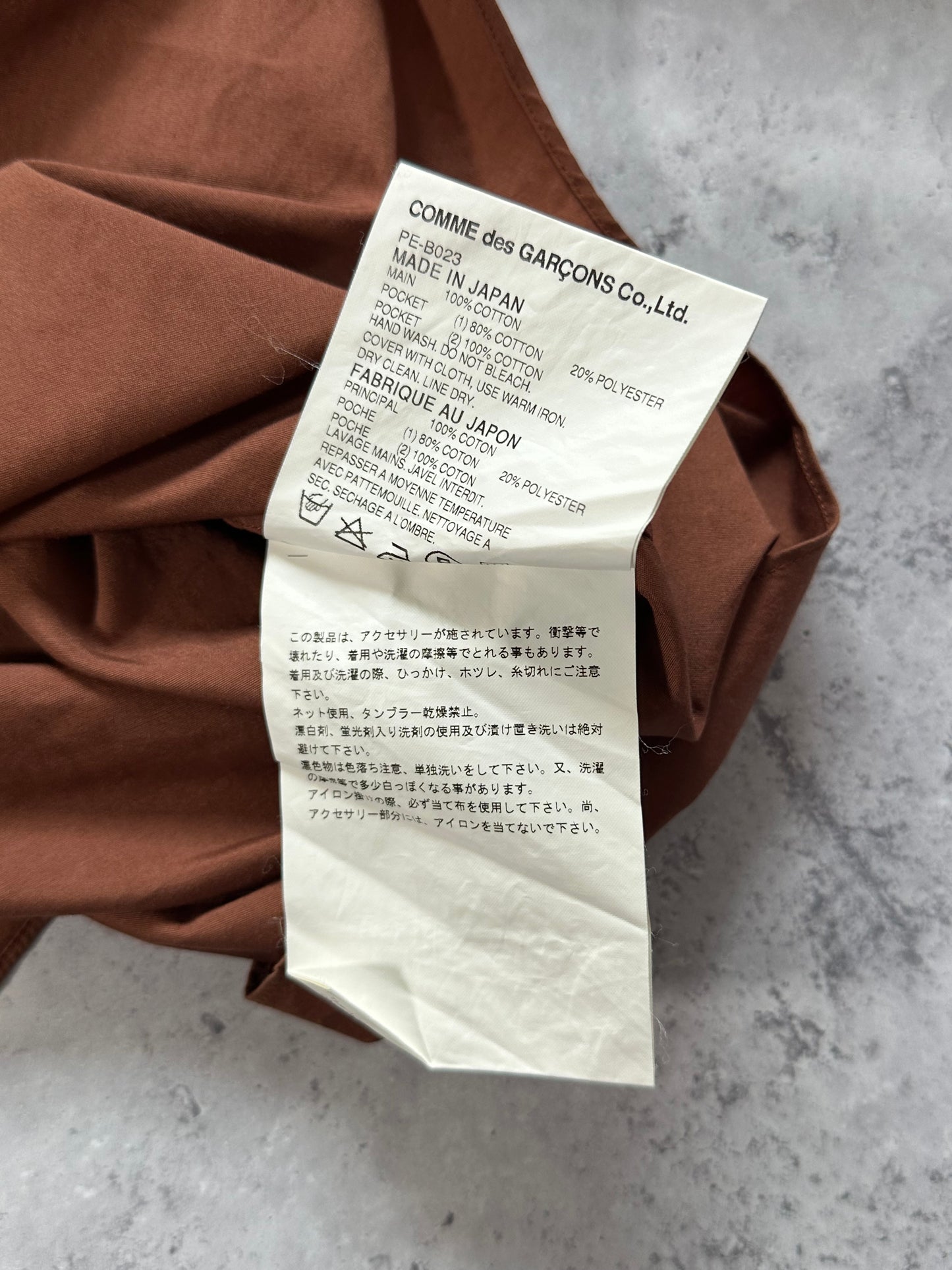 *Runway* Comme des Garçons Homme Plus x Medicom Bearbrick AD2009 Longsleeve Shirt (S-M)