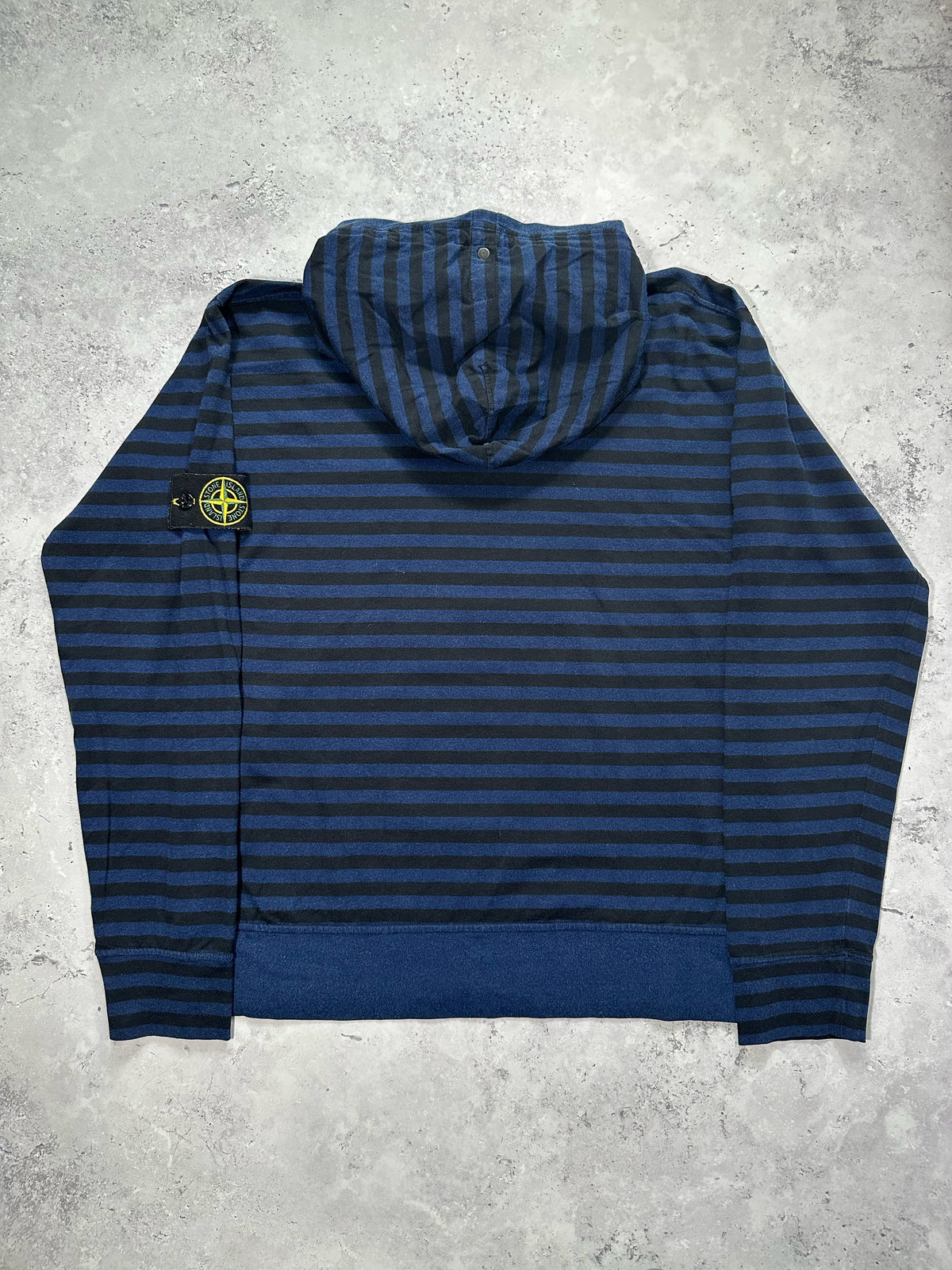 Stone Island SS2008 Striped Hoodie by Paul Harvey (M)