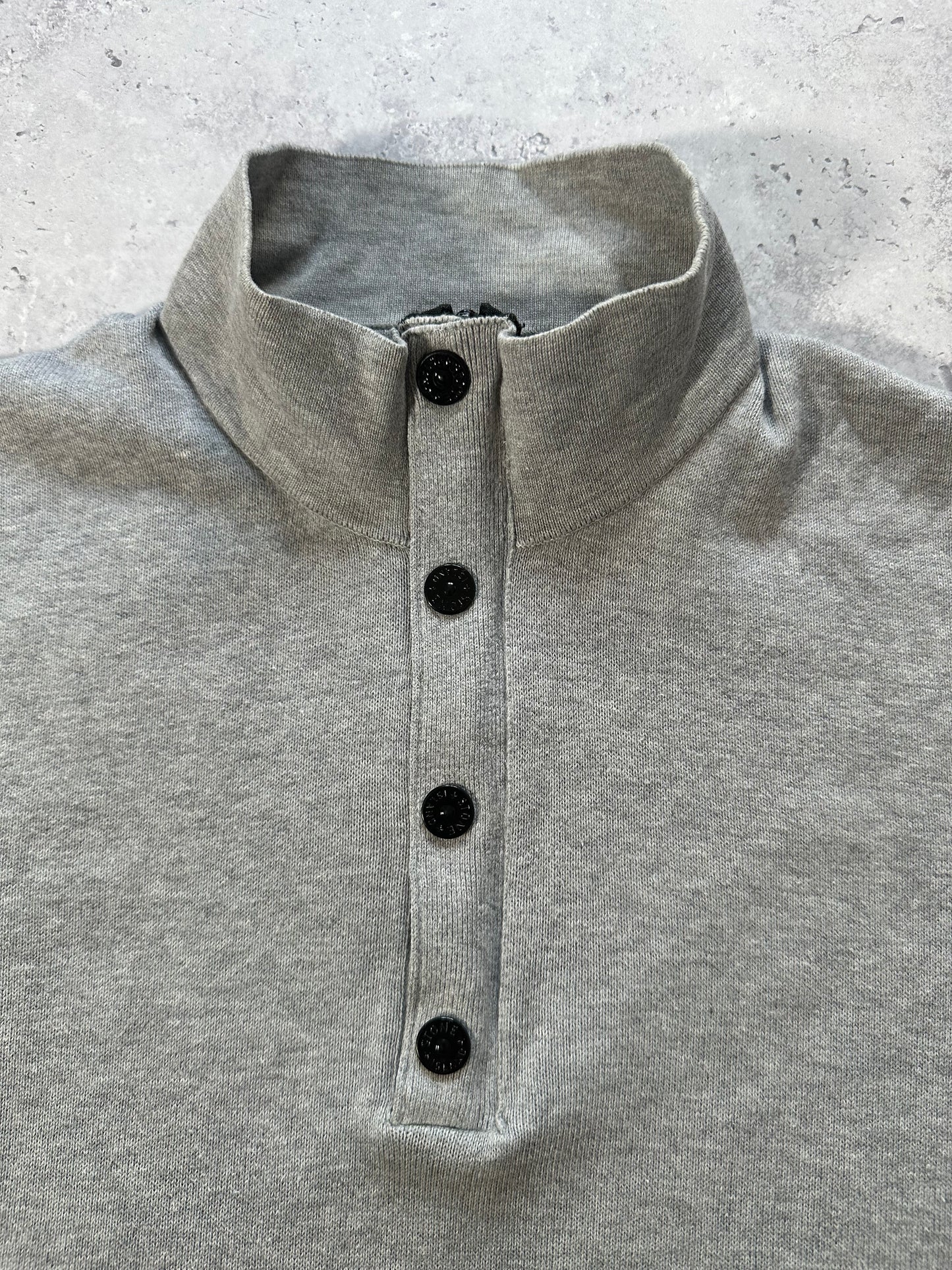Stone Island SS2018 Quarter Zip Sweatshirt Jumper