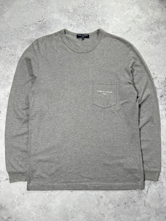 Comme des Garçons Homme AD2020 Longsleeve Pocket Tshirt (M)