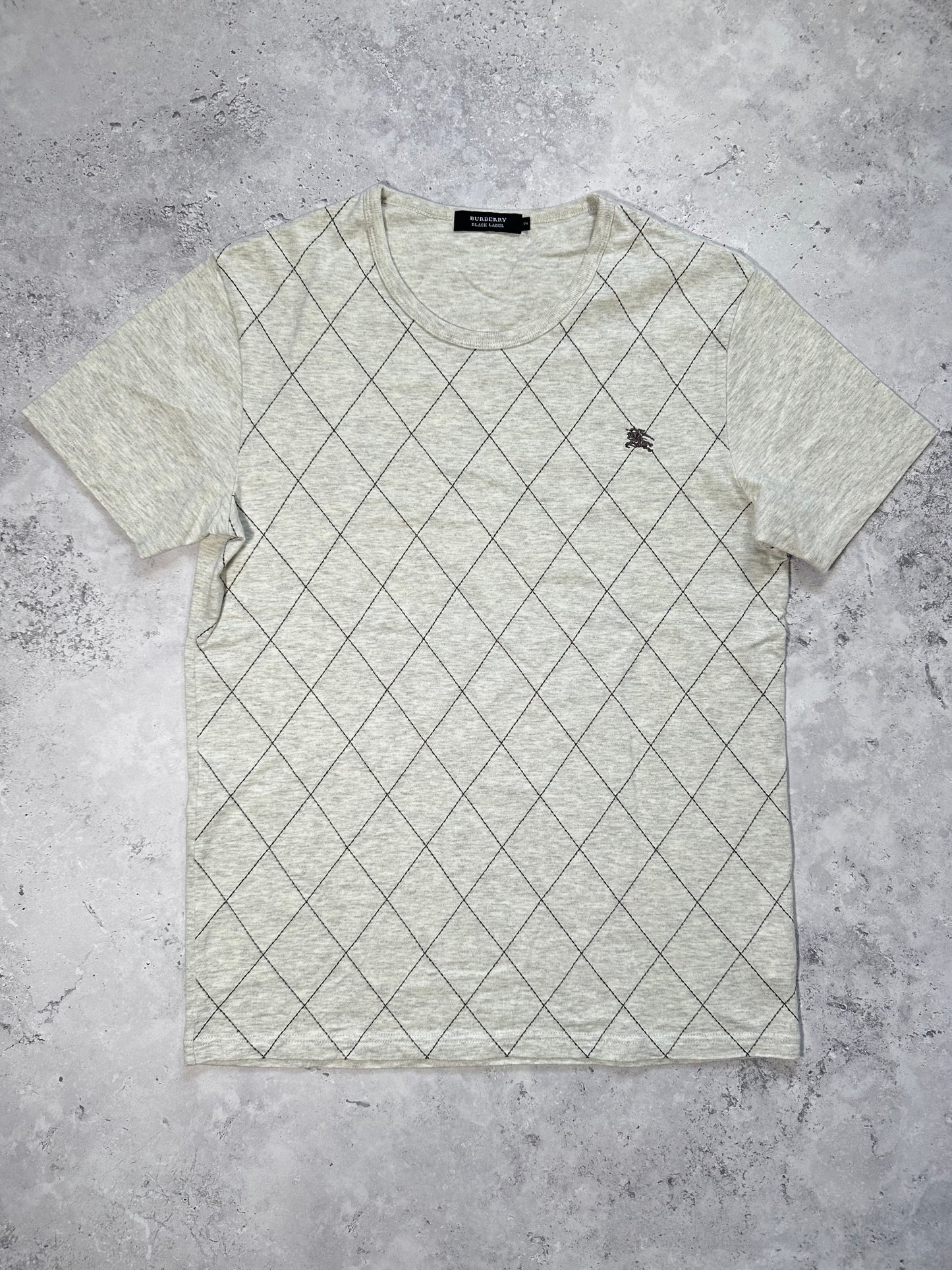 Burberry Black Label Diamond Stitch Tshirt (S)