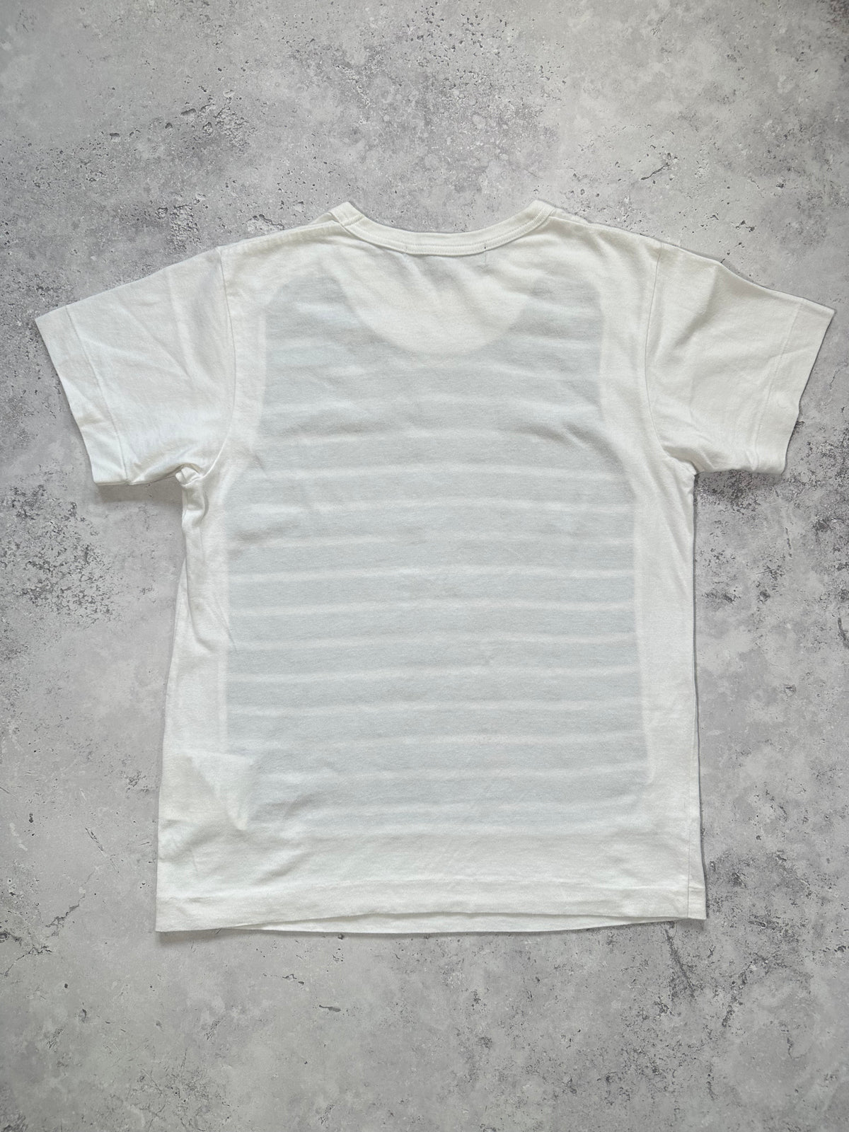 Comme des Garçons Good Design Shop AD2016 Reconstructed Striped Tshirt (S)