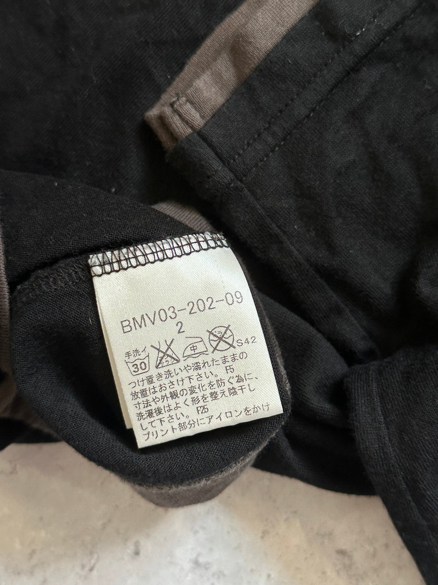 Burberry Black Label 2009 Spellout Longsleeve Tshirt (S)