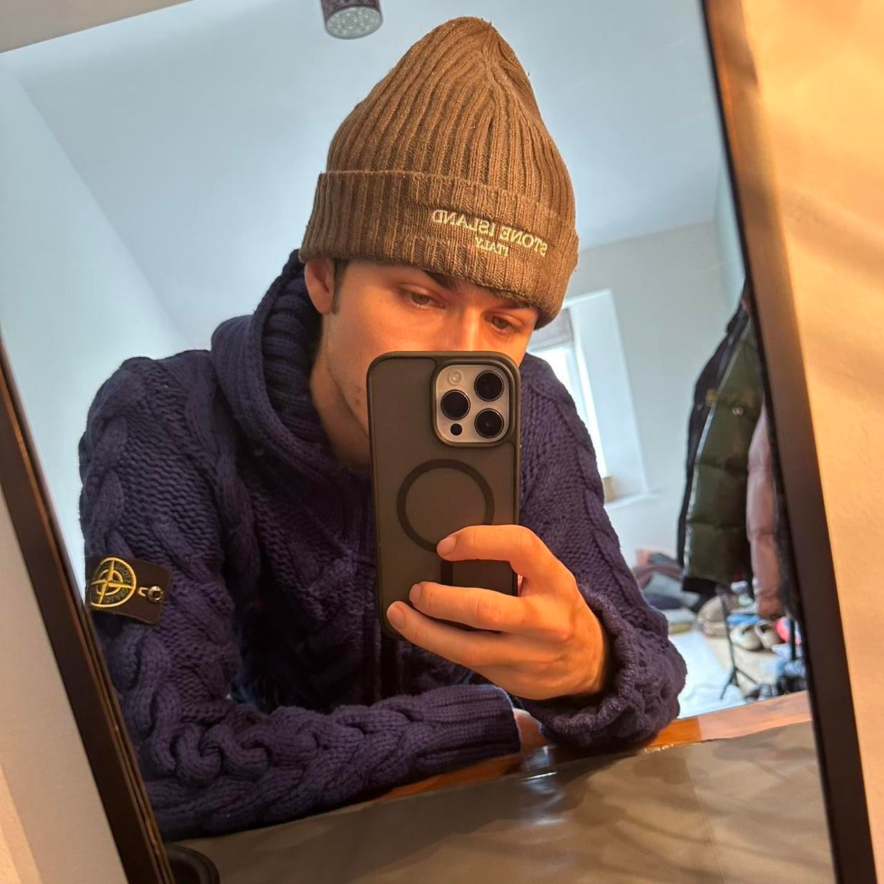 Stone Island Italy 2005 Ribbed Beanie