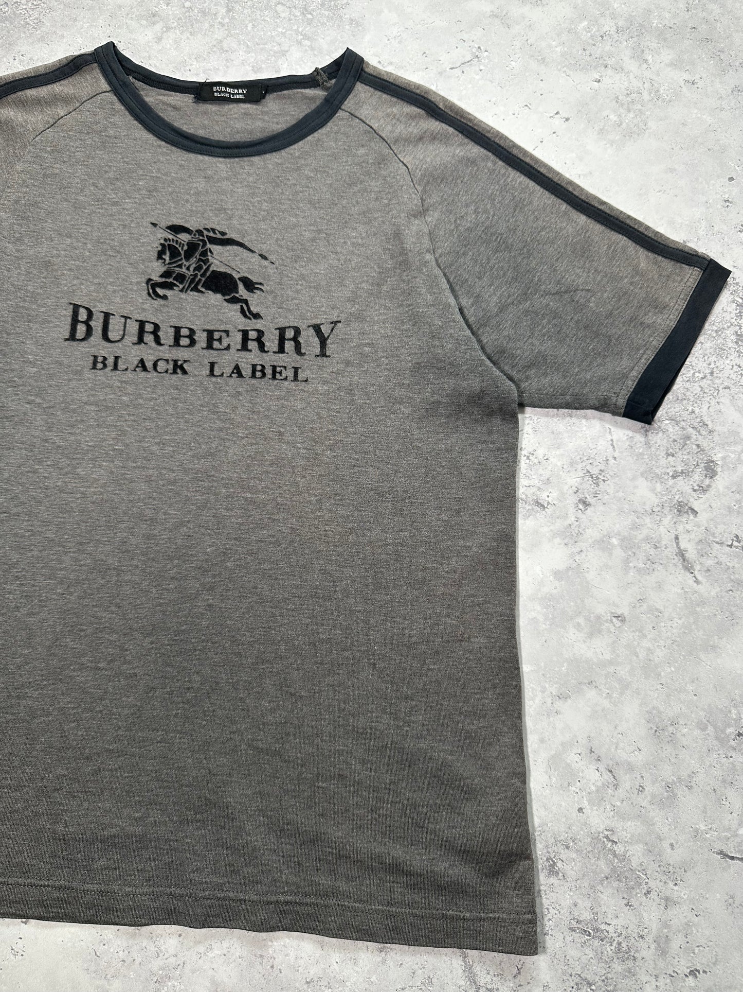 Burberry Black Label 2006 No. 8 Spellout T-Shirt (M)