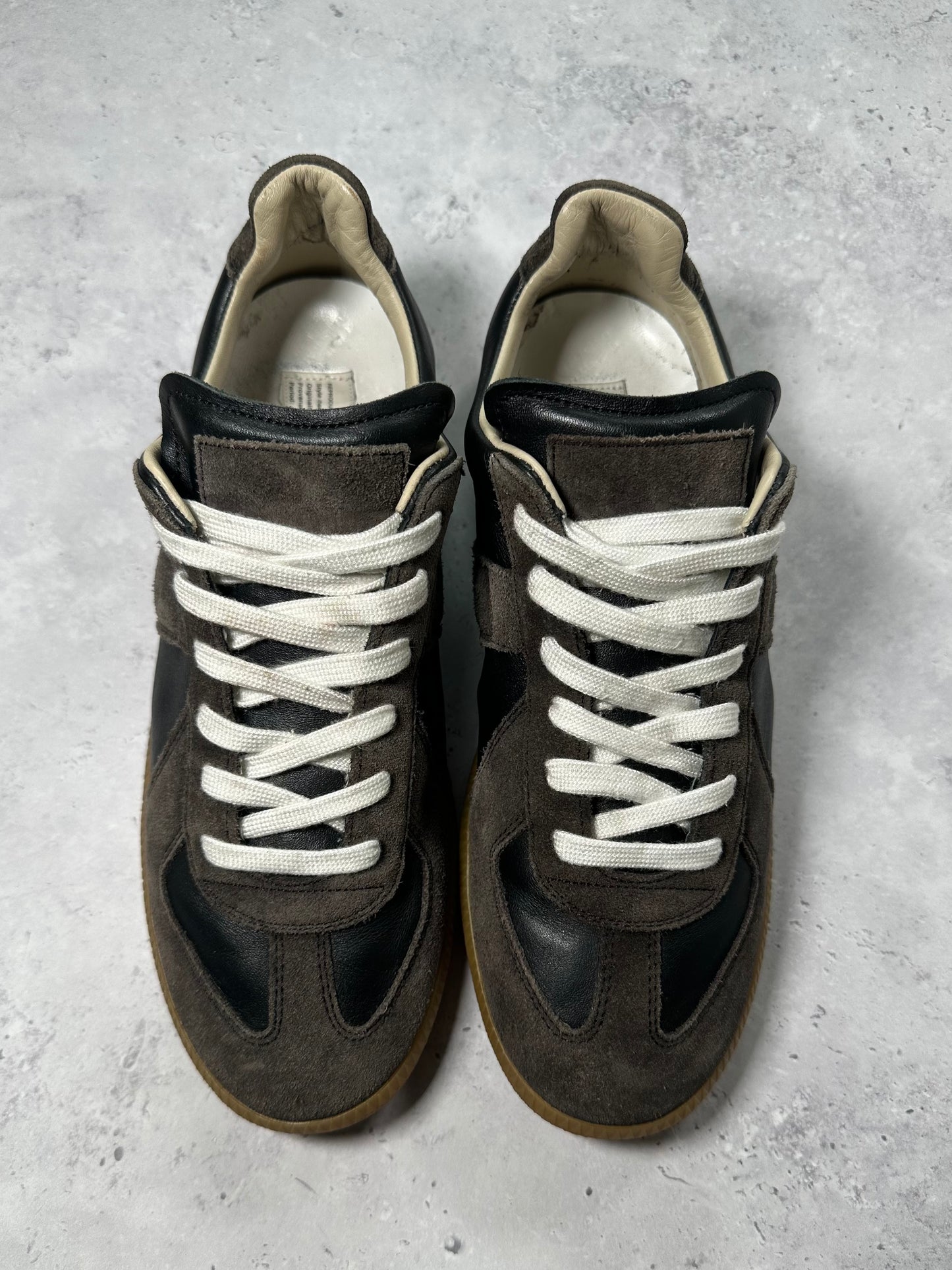 Maison Margiela Coffee GAT Low Sneakers (EU 40 / UK 6 / US 7, insole 26.5cm=EU41)