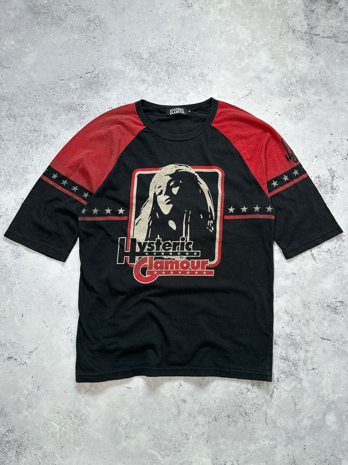 Hysteric Glamour Big Graphic Raglan Tshirt (M)