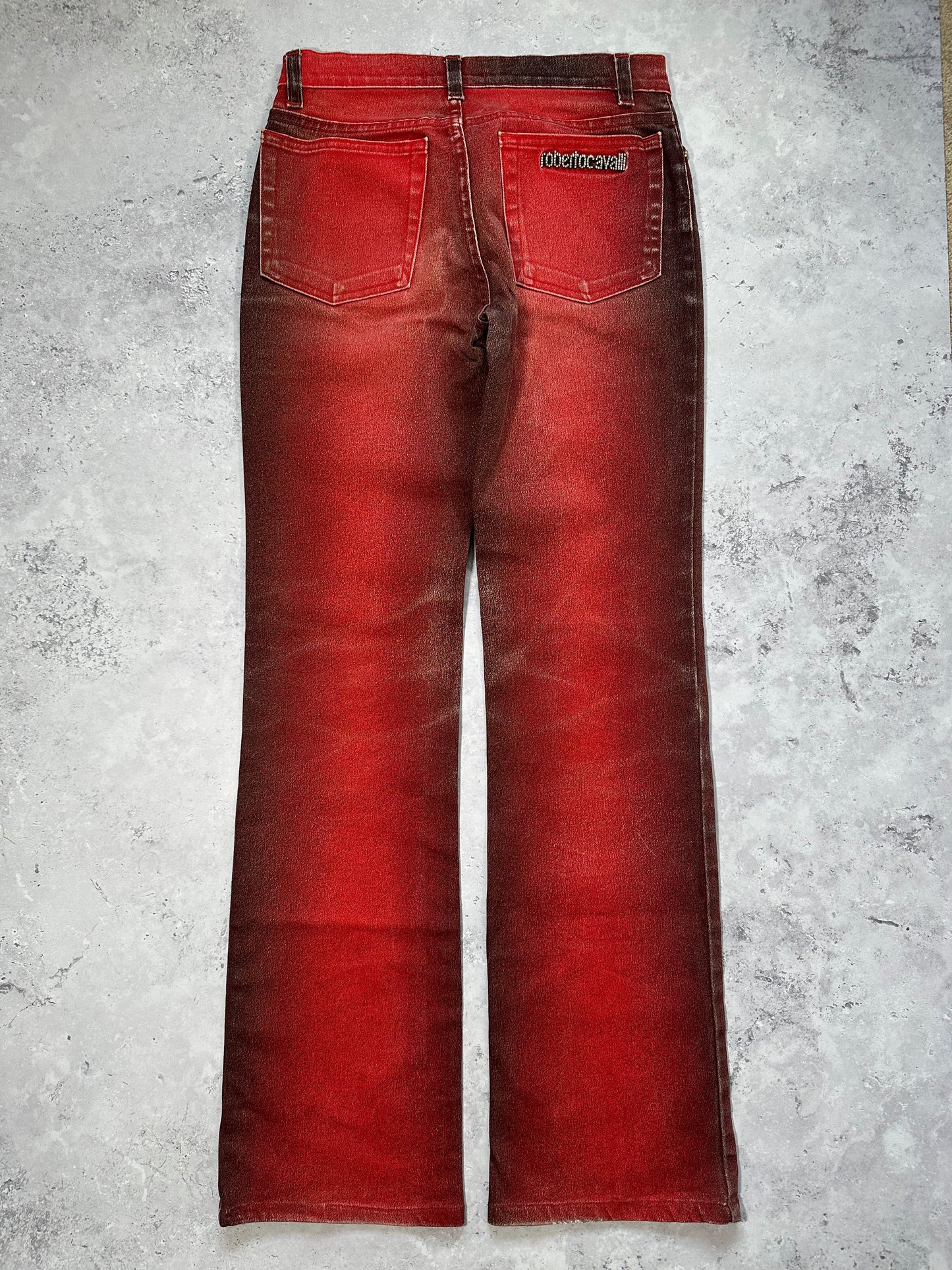 Roberto Cavalli 2002 Gradient Jeans / Trousers (XS)
