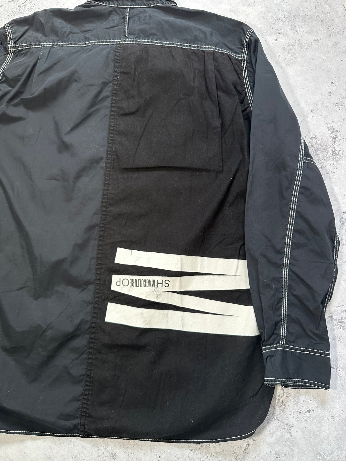 Junya Watanabe MAN Comme des Garçons AD2019 Contrast Stitch Longsleeve Shirt (L)