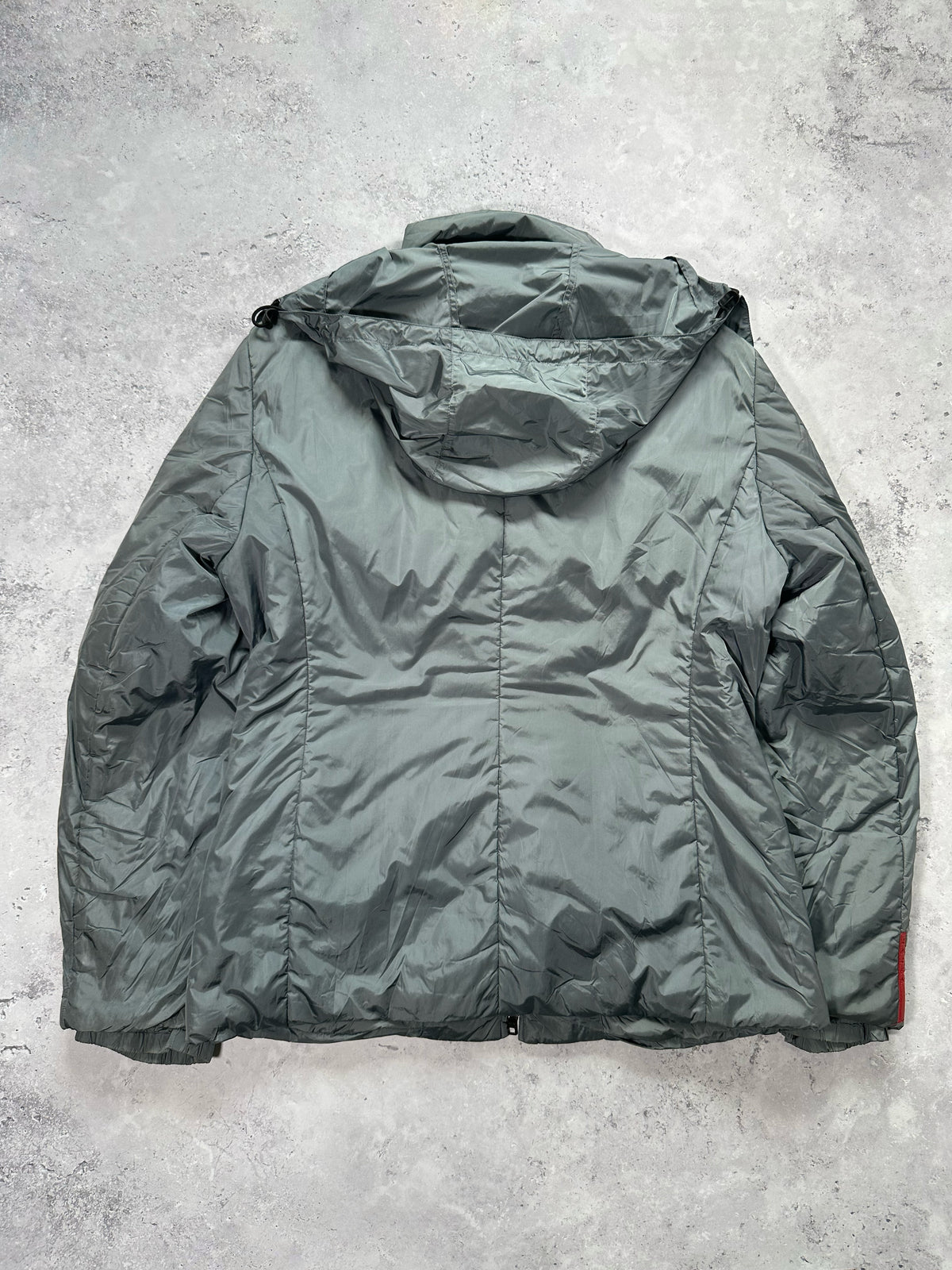 Prada Sport 2000s Technical Padded Hooded Jacket (S-M)