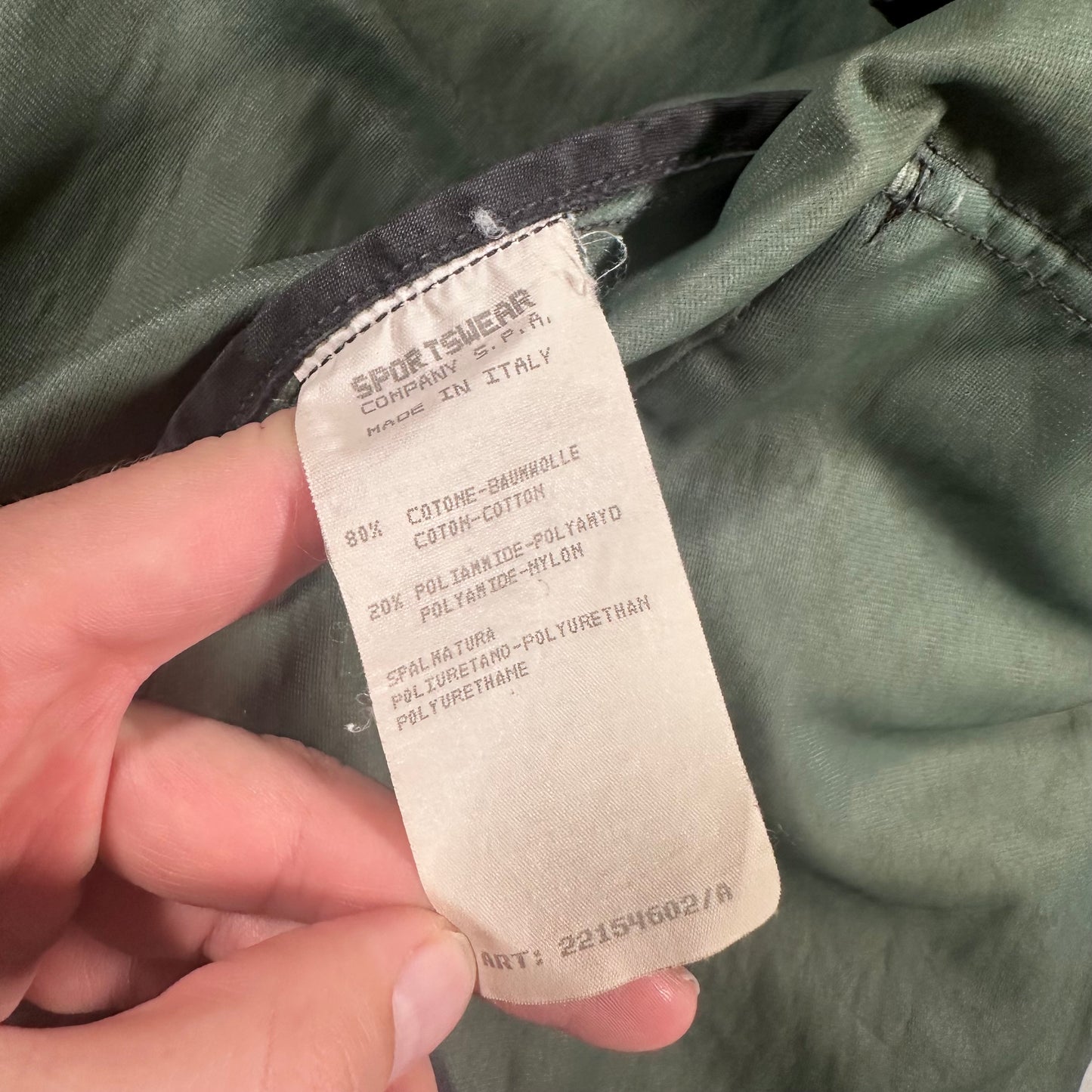 1995 Stone Island Multi Pocket Parachute Jacket (M)