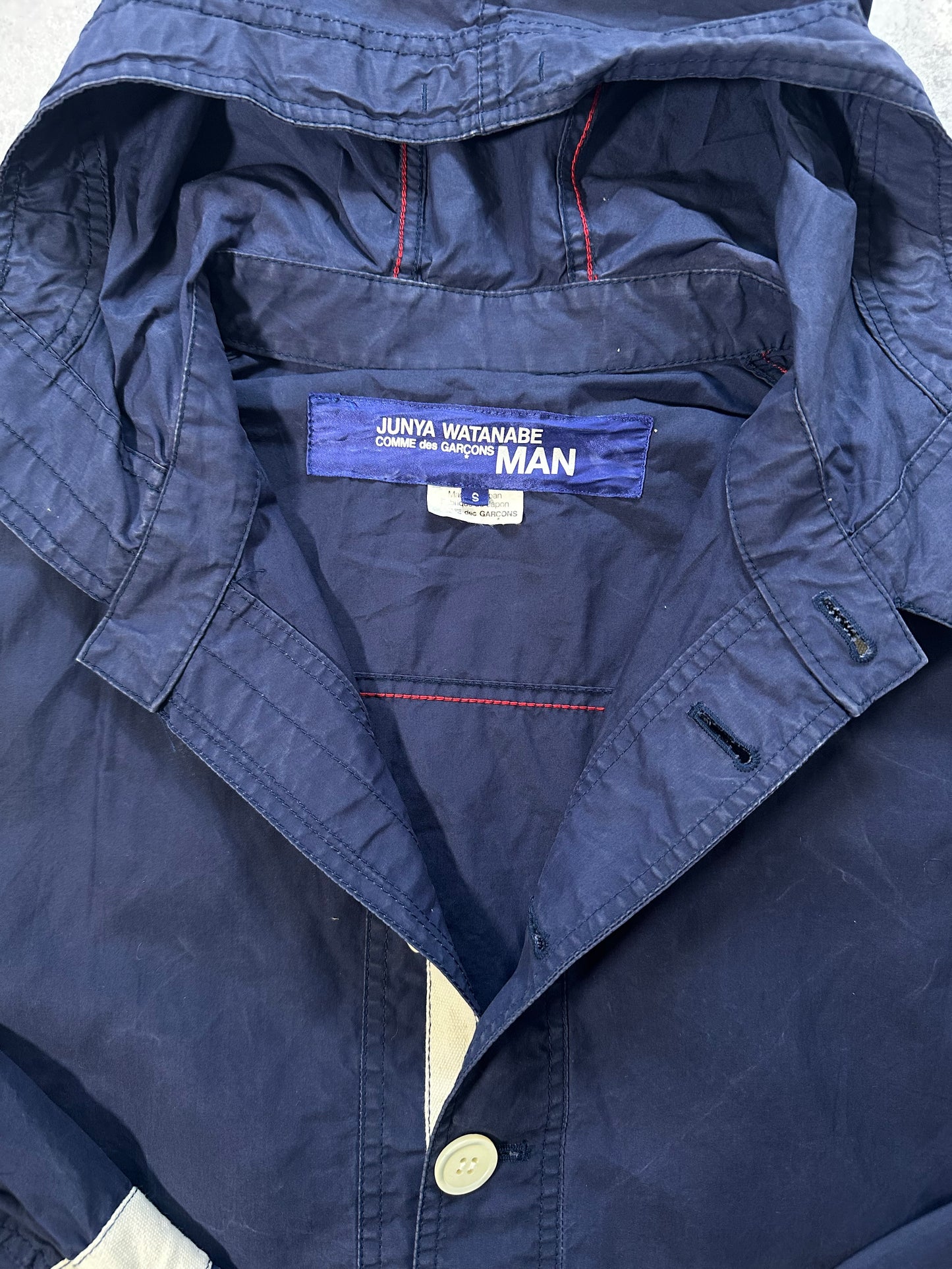 *Runway* Junya Watanabe MAN Comme des Garçons SS2011 Hooded Smock Jacket (S/M)